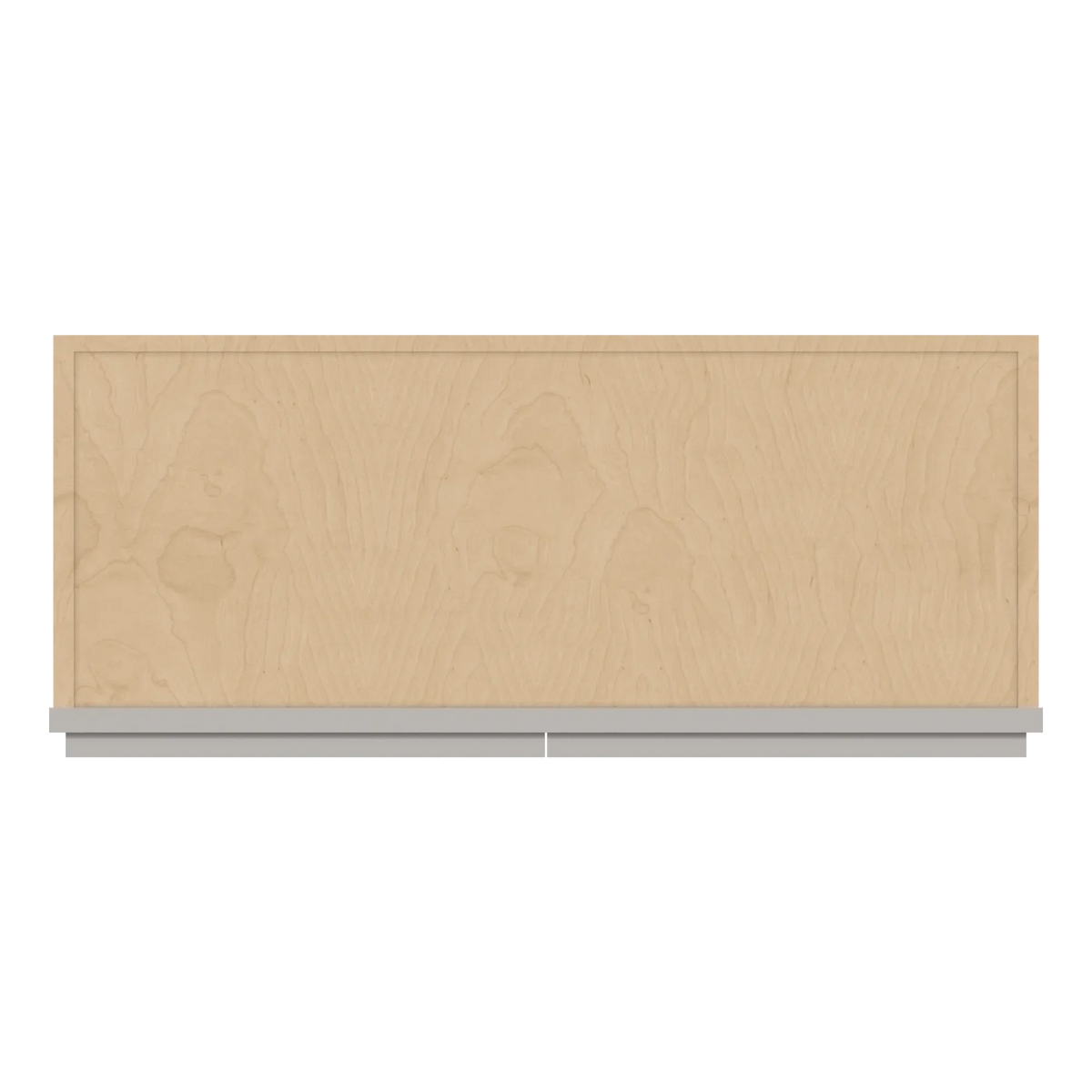 cnc luxor 5 piece misty grey 27 w x 24 h double door wall cabinet