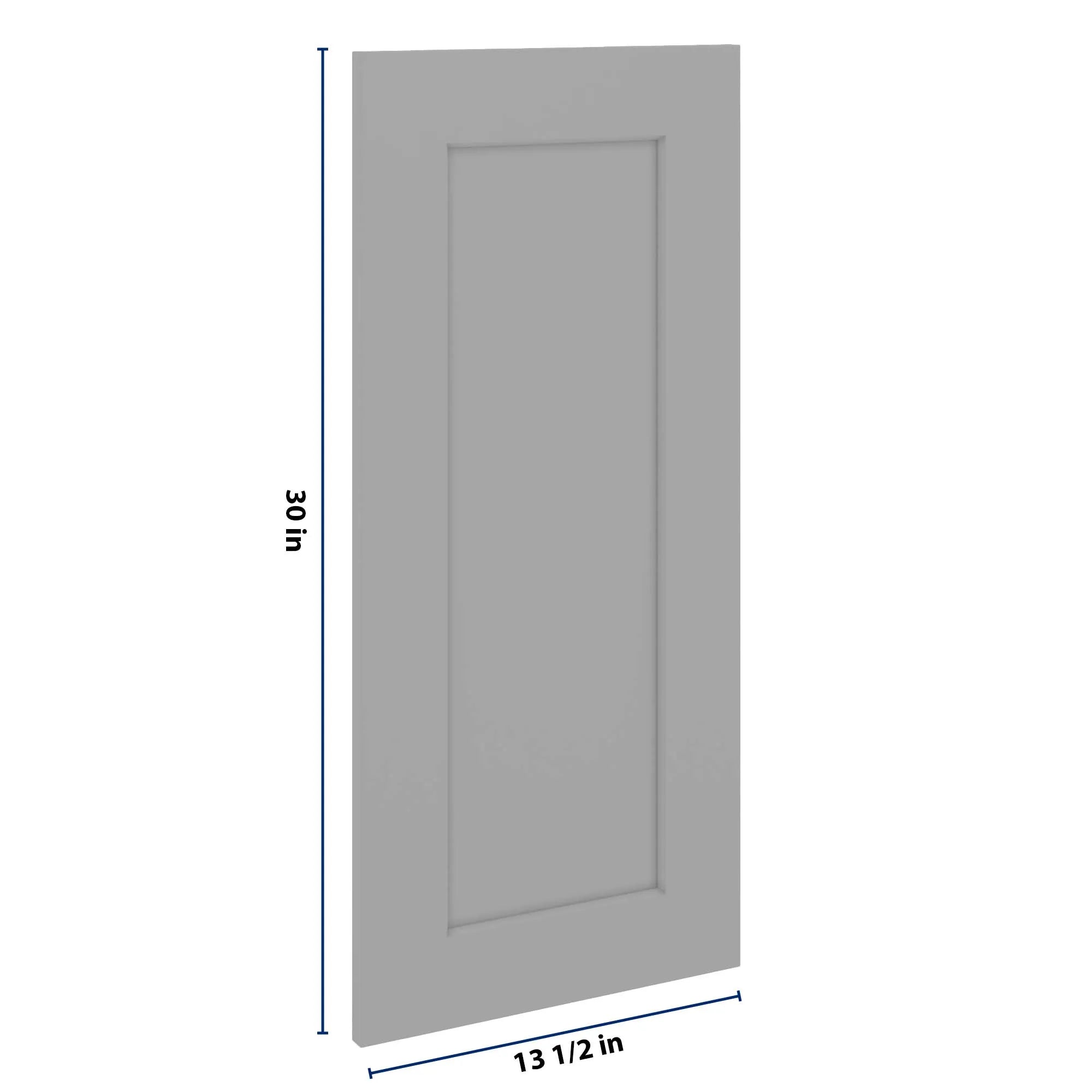 J&K Castle Grey S5 Dummy Door Panel 13 1/2" W x 30" H