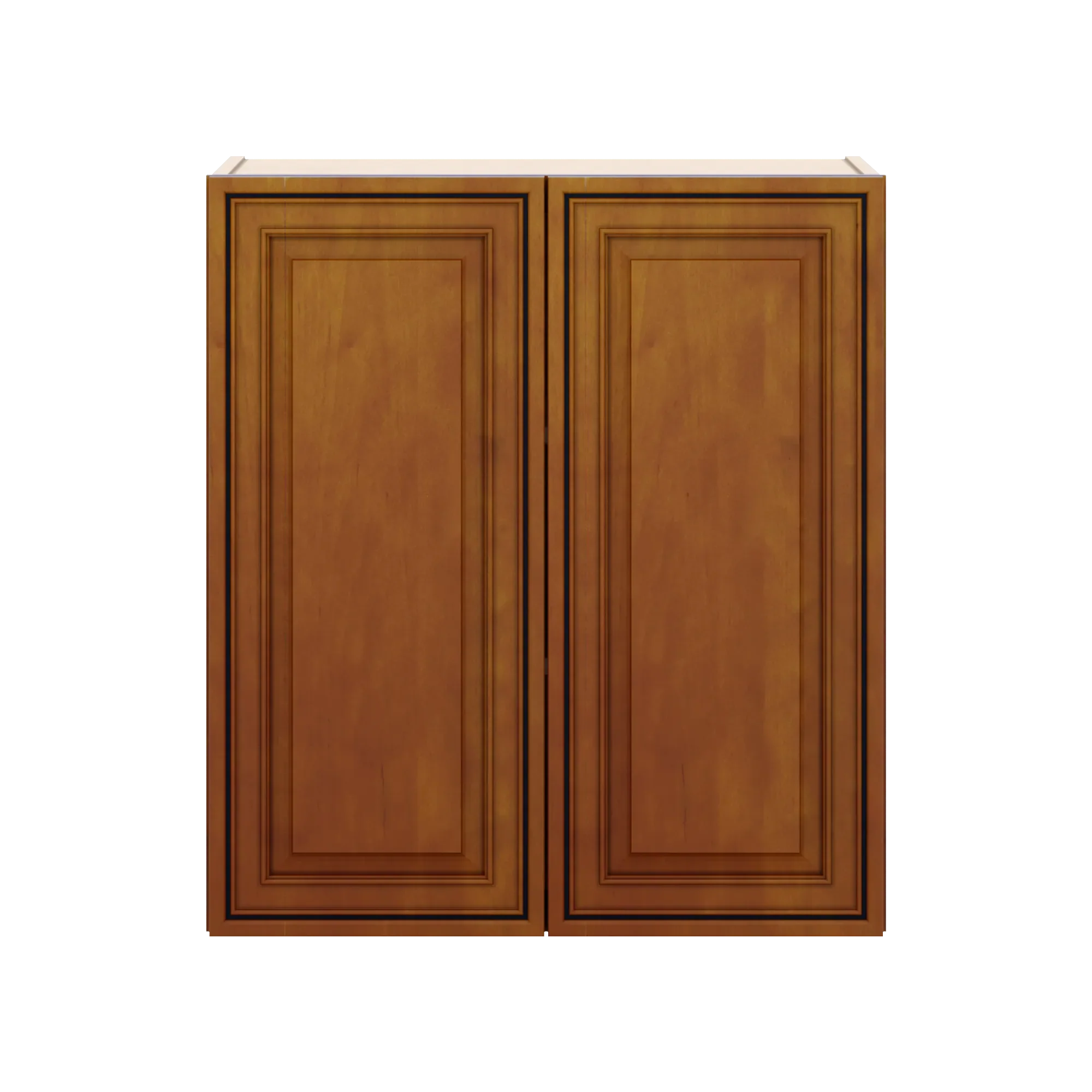 j k mocha glazed k10 double door wall cabinet 27 w x 30 h