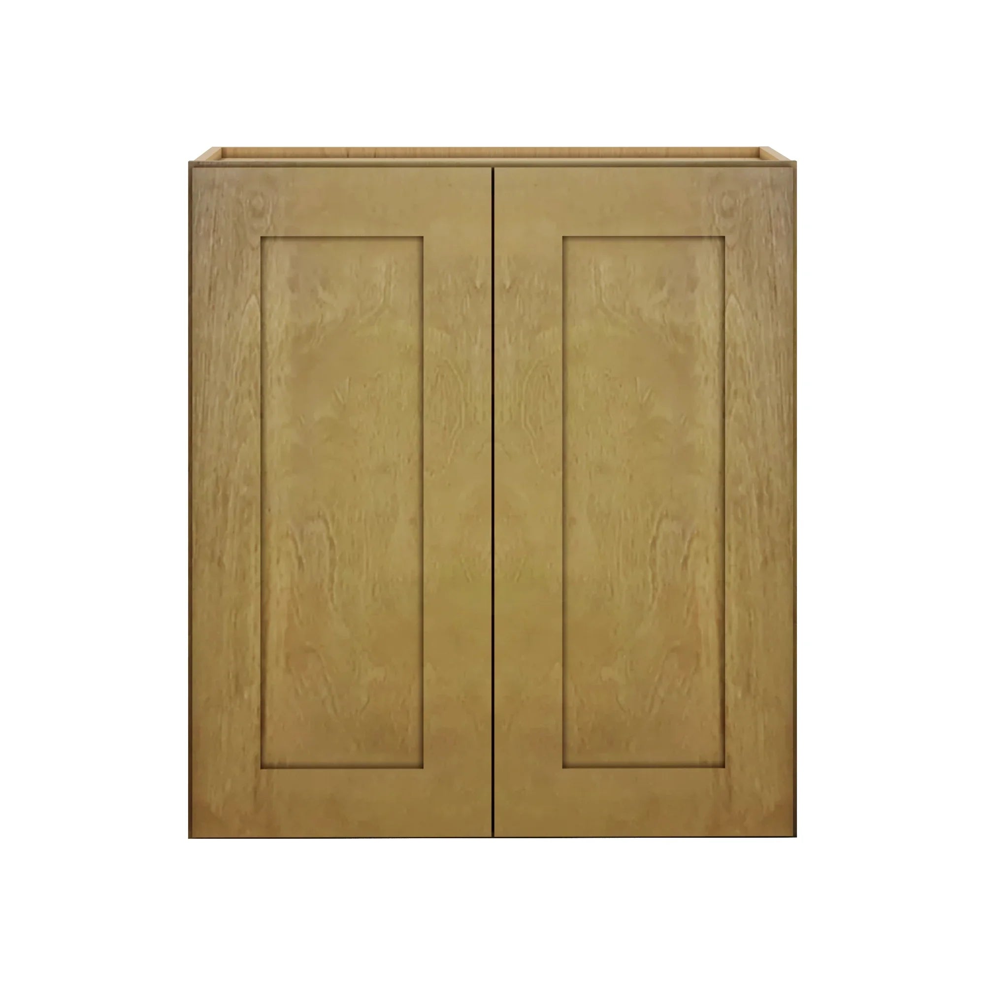 Modernform Cabinet Natural Shaker 27" W X 30" H X 12" D Double Door Wall Cabinet