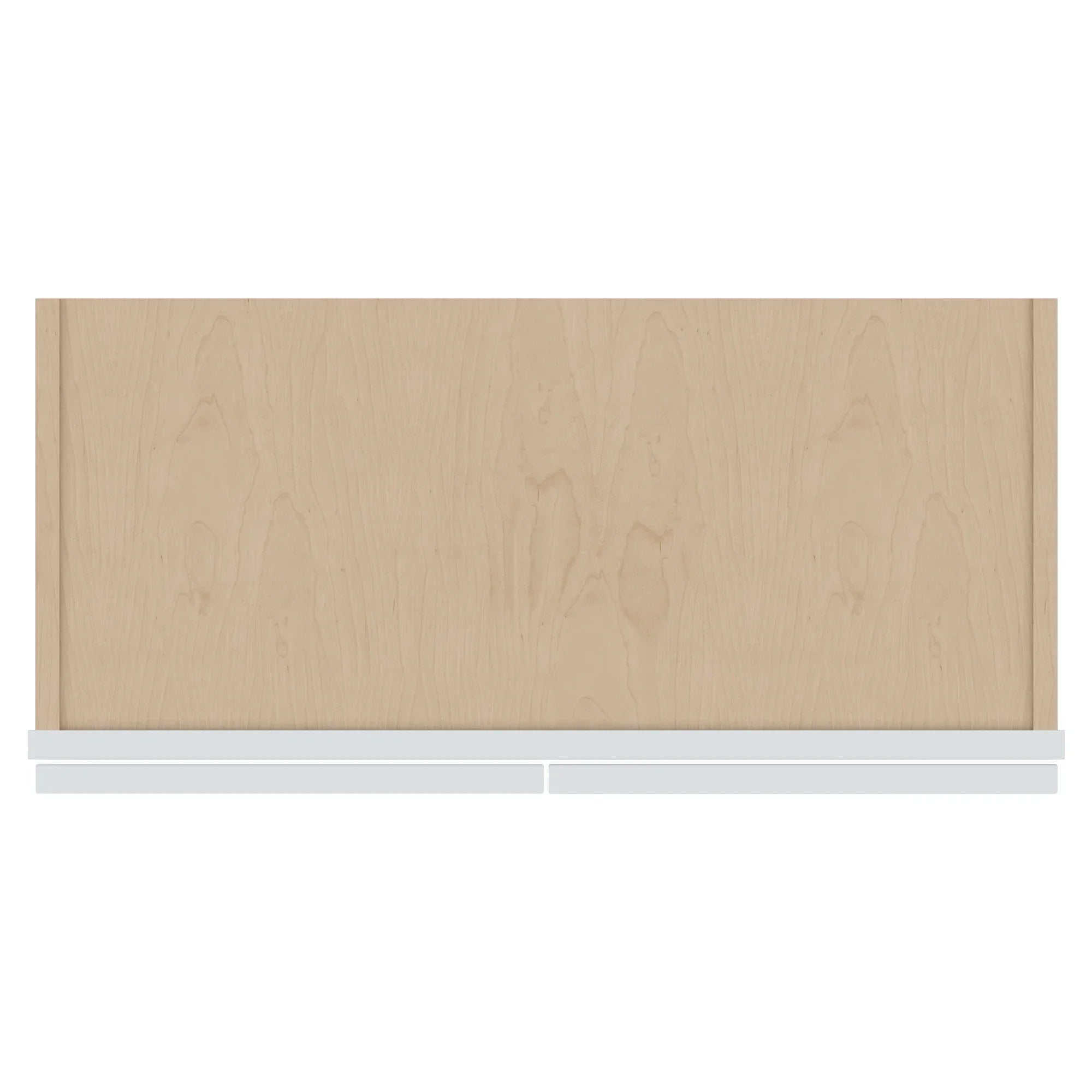 J&K White Shaker S8 Double Door Wall Cabinet 27" W x 30" H