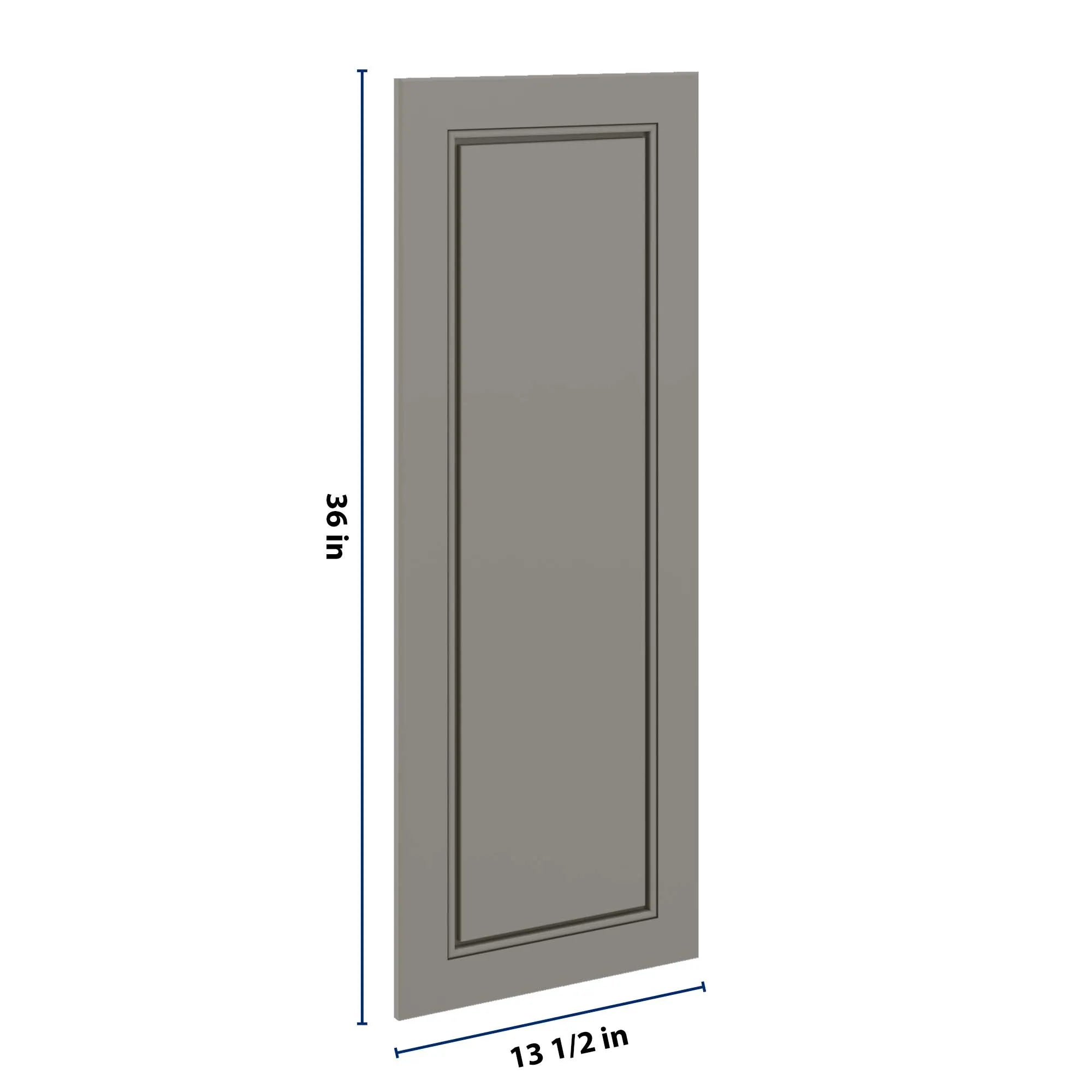 J&K Greige K3 Dummy Door Panel 13 1/2" W x 36" H