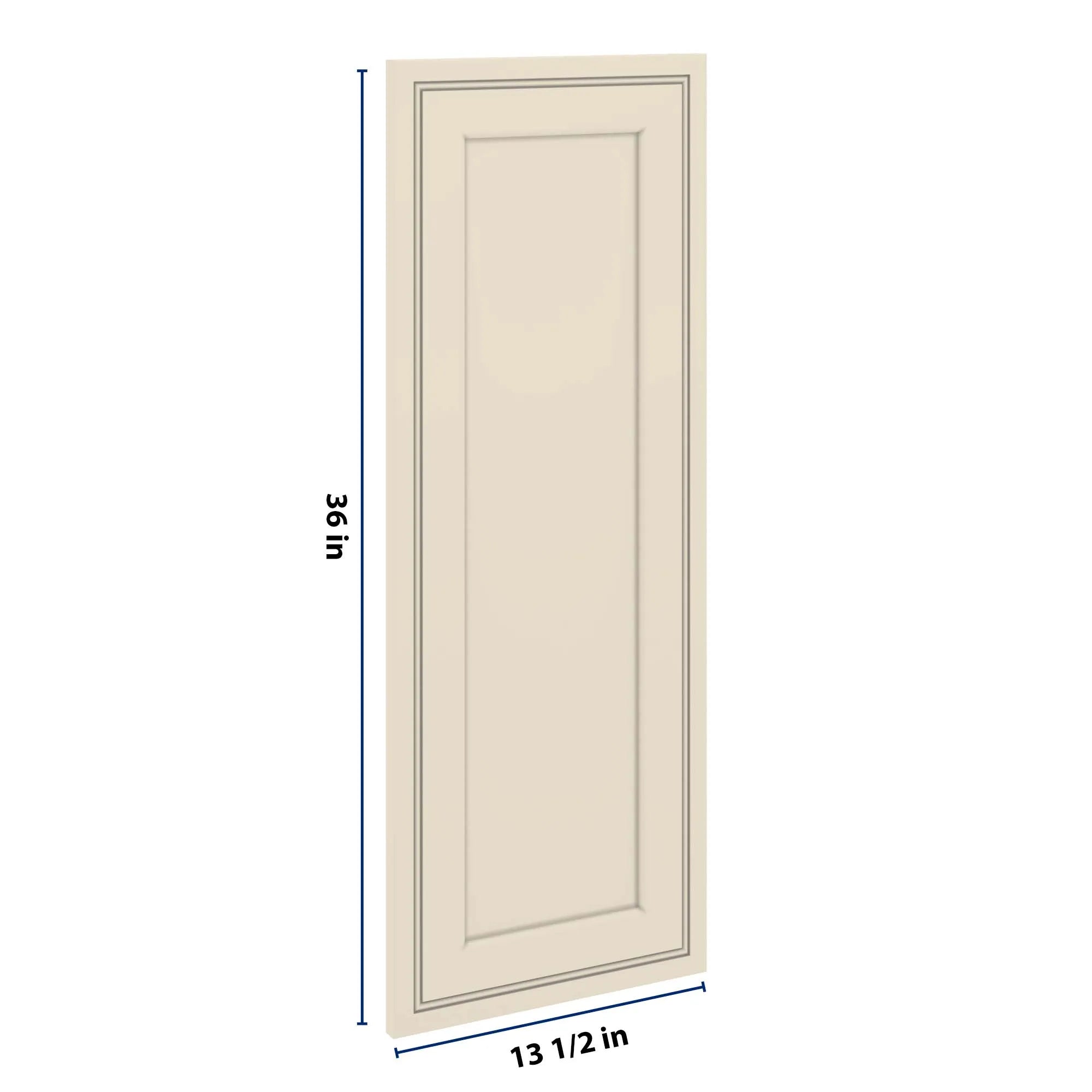 J&K Pearl Glazed H9 Dummy Door Panel 13 1/2" W x 36" H
