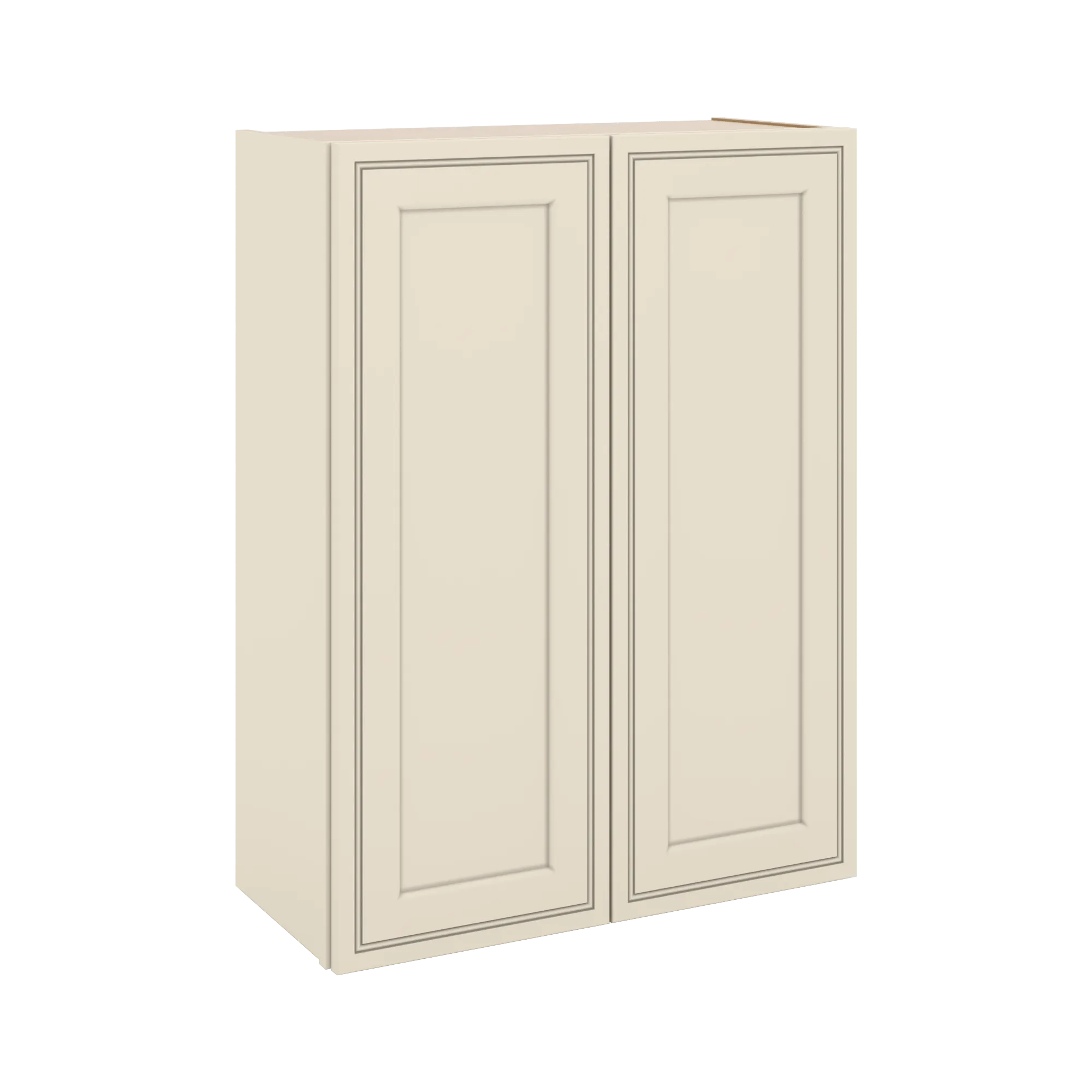 J&K Pearl Glazed H9 Double Door Wall Cabinet - 27" W x 36" H