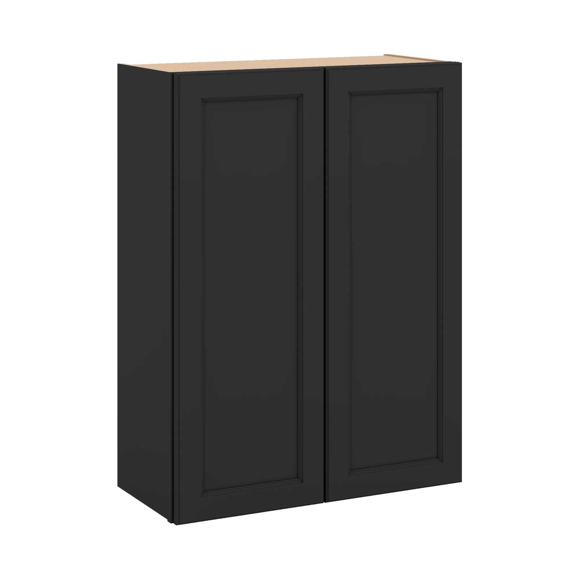 J&K Charcoal E2 Double Door Wall Cabinet - 27" W x 36" H