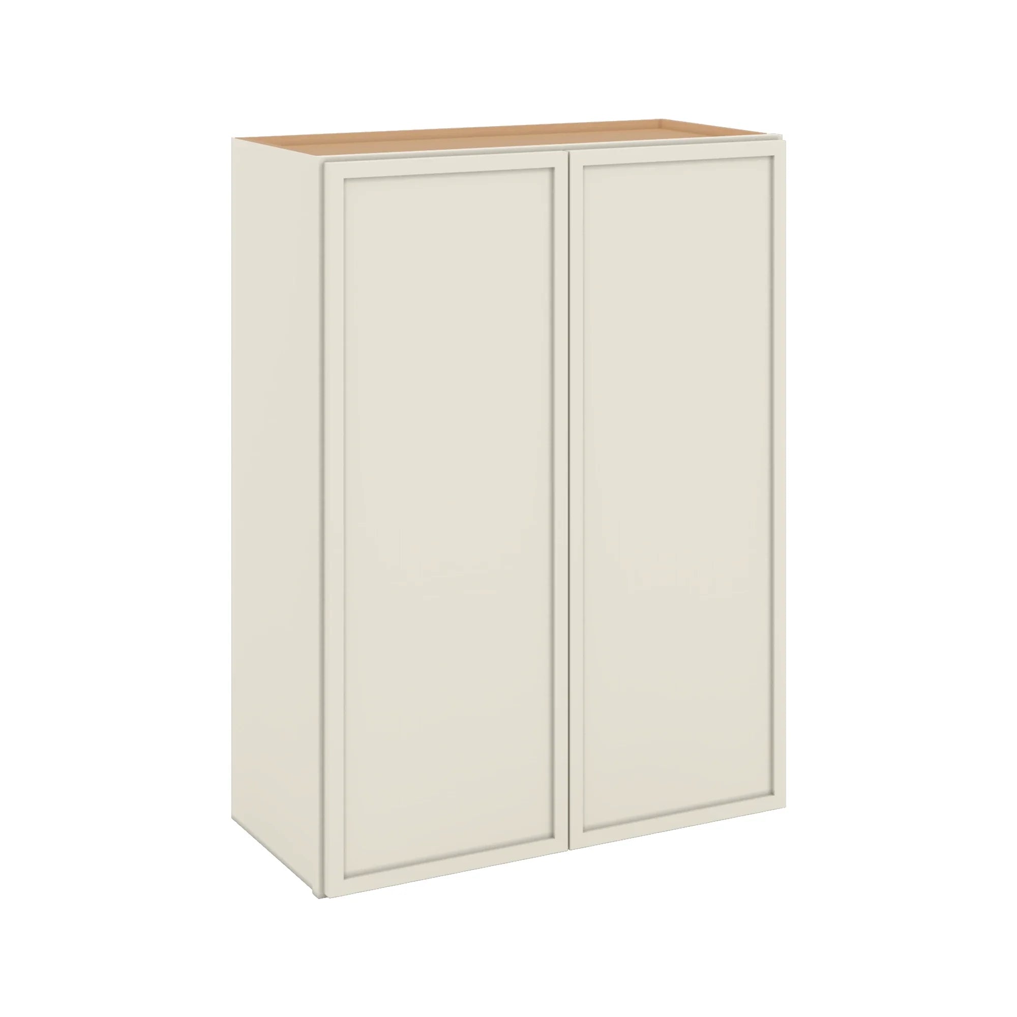 Modernform Cabinet Slim Dove White 27" W X 36" H X 12" D Double Door Wall Cabinet