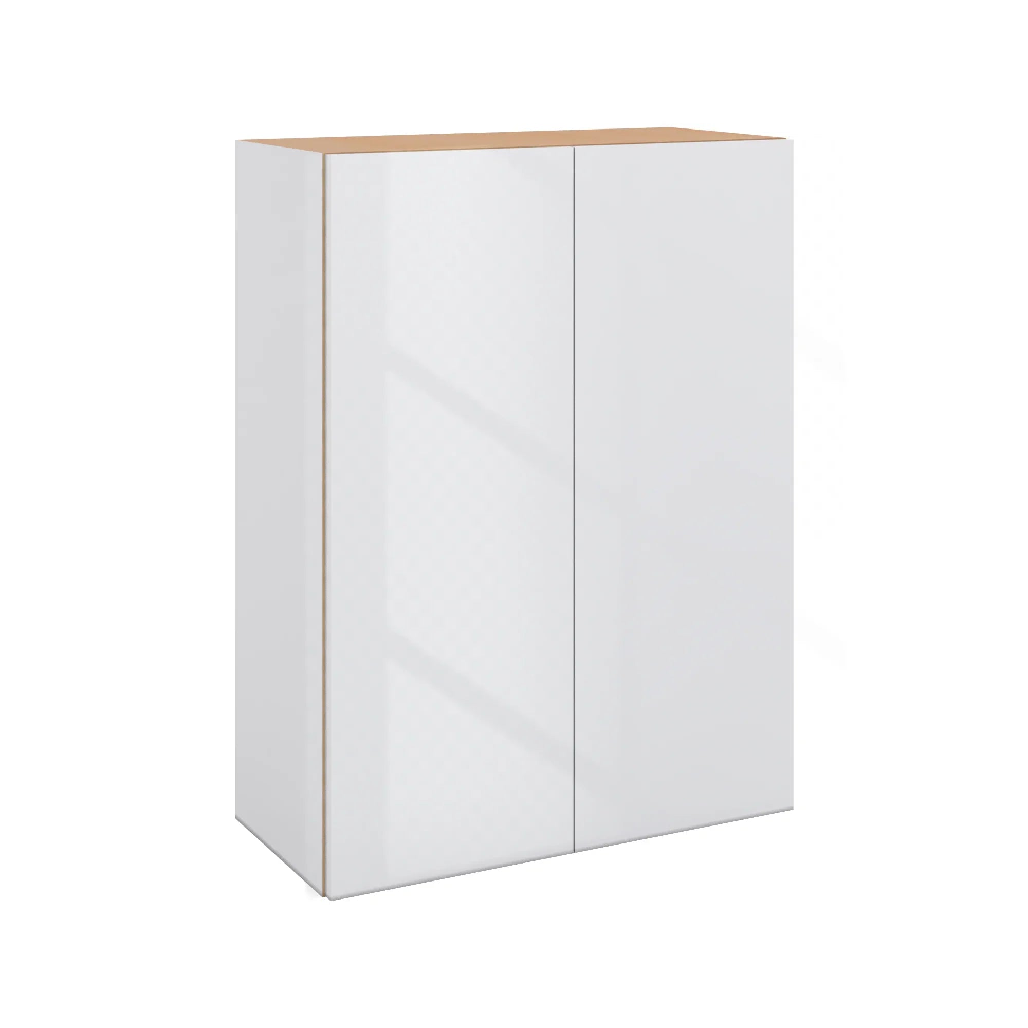Modernform Cabinet Gloss White 27" W X 36" H X 12" D Double Door Wall Cabinet