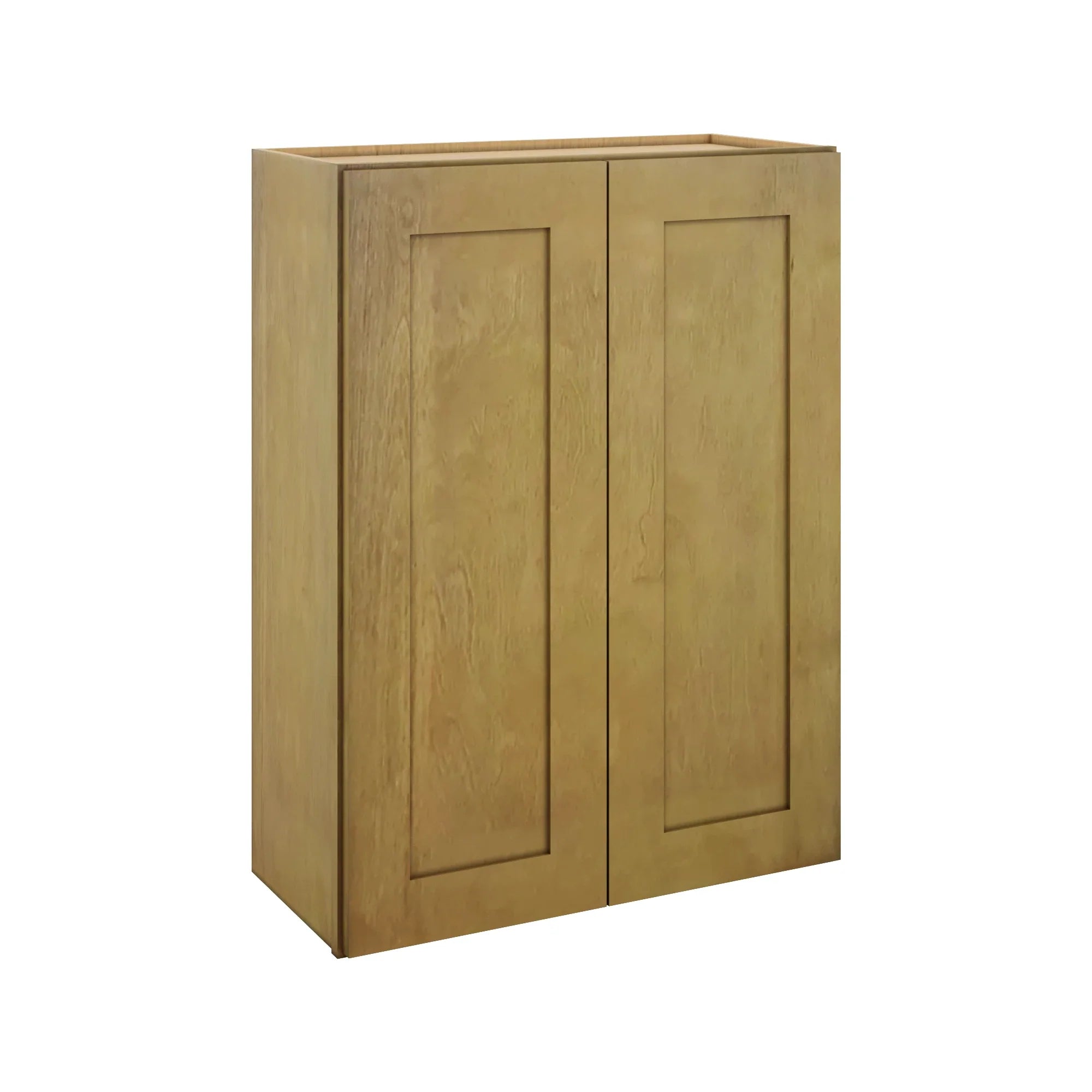 Modernform Cabinet Natural Shaker 27" W X 36" H X 12" D Double Door Wall Cabinet