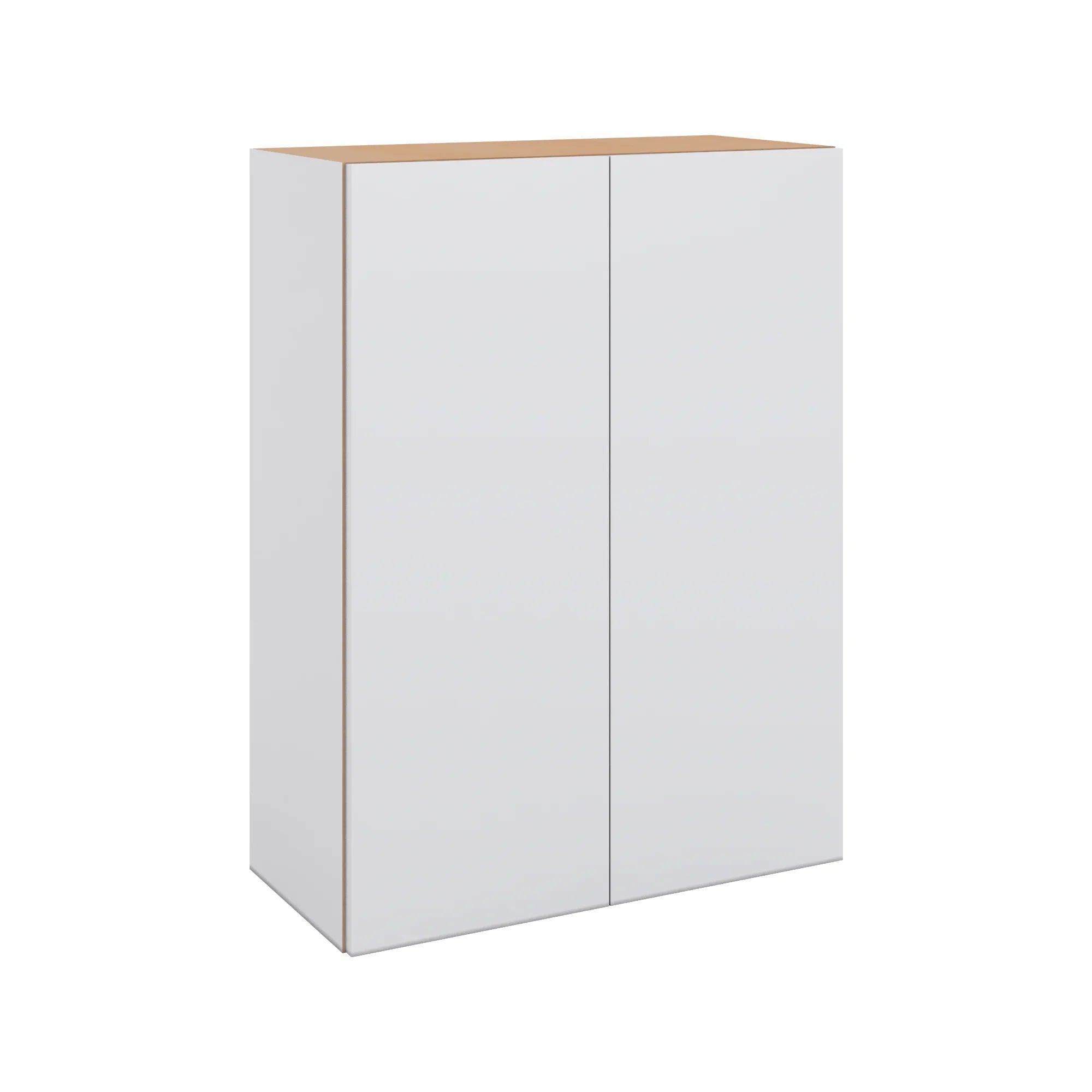 Modernform Cabinet Matte White 27" W X 36" H X 12" D Double Door Wall Cabinet