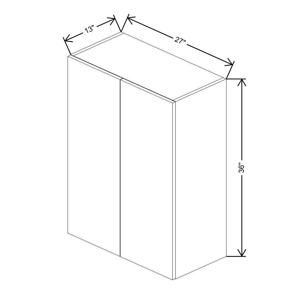 Fabuwood Illume Tuscany Olmo 3 36" High Wall