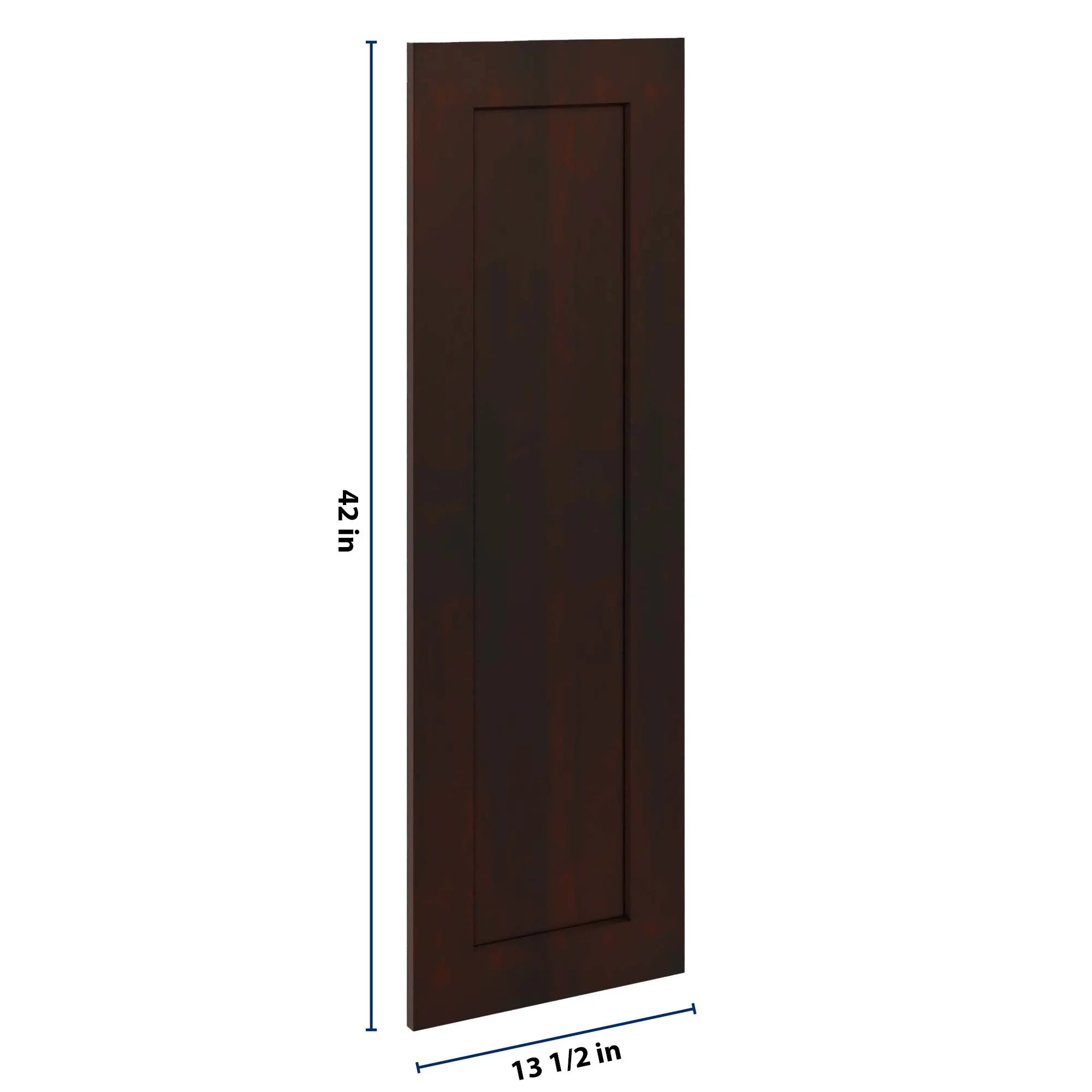 J&K Java Coffee S1 Dummy Door Panel 13 1/2" W x 42" H