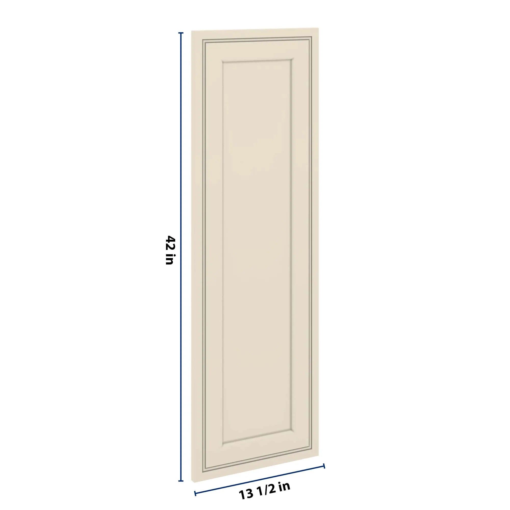 J&K Pearl Glazed H9 Dummy Door Panel 13 1/2" W x 42" H
