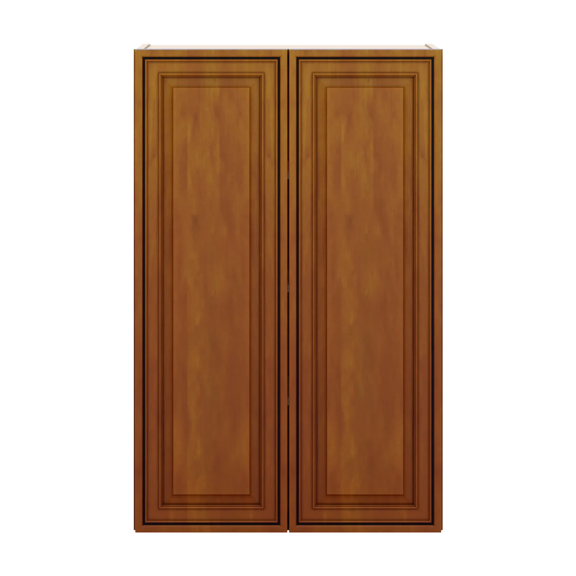 j k mocha glazed k10 double door wall cabinet 27 w x 42 h