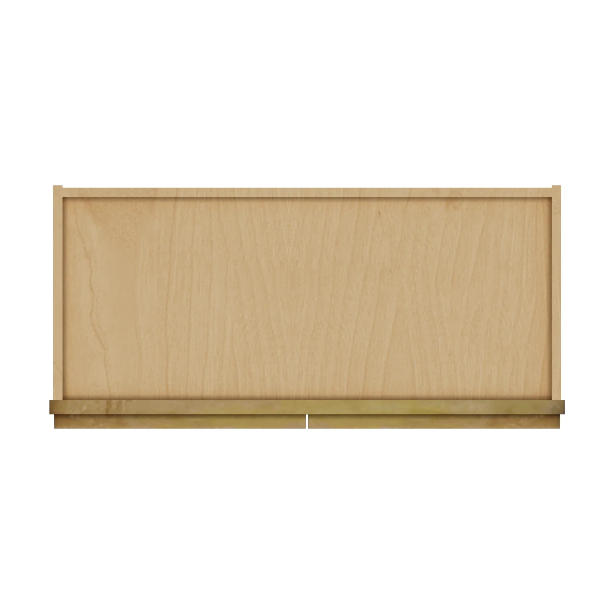 Modernform Cabinet Natural Shaker 27" W X 42" H X 12" D Double Door Wall Cabinet