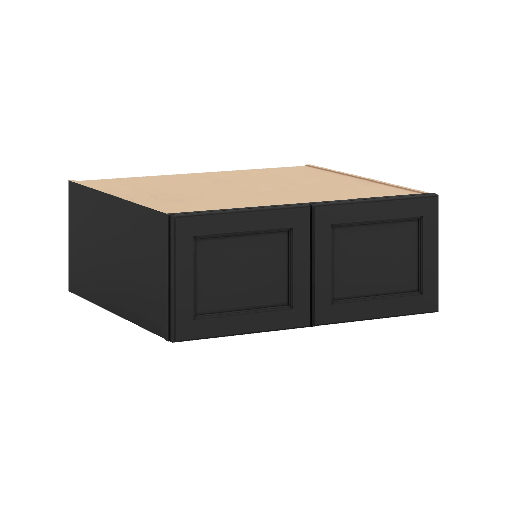J&K Charcoal E2 Refrigerator Wall Cabinet - 30" W x 12" H x 27" D
