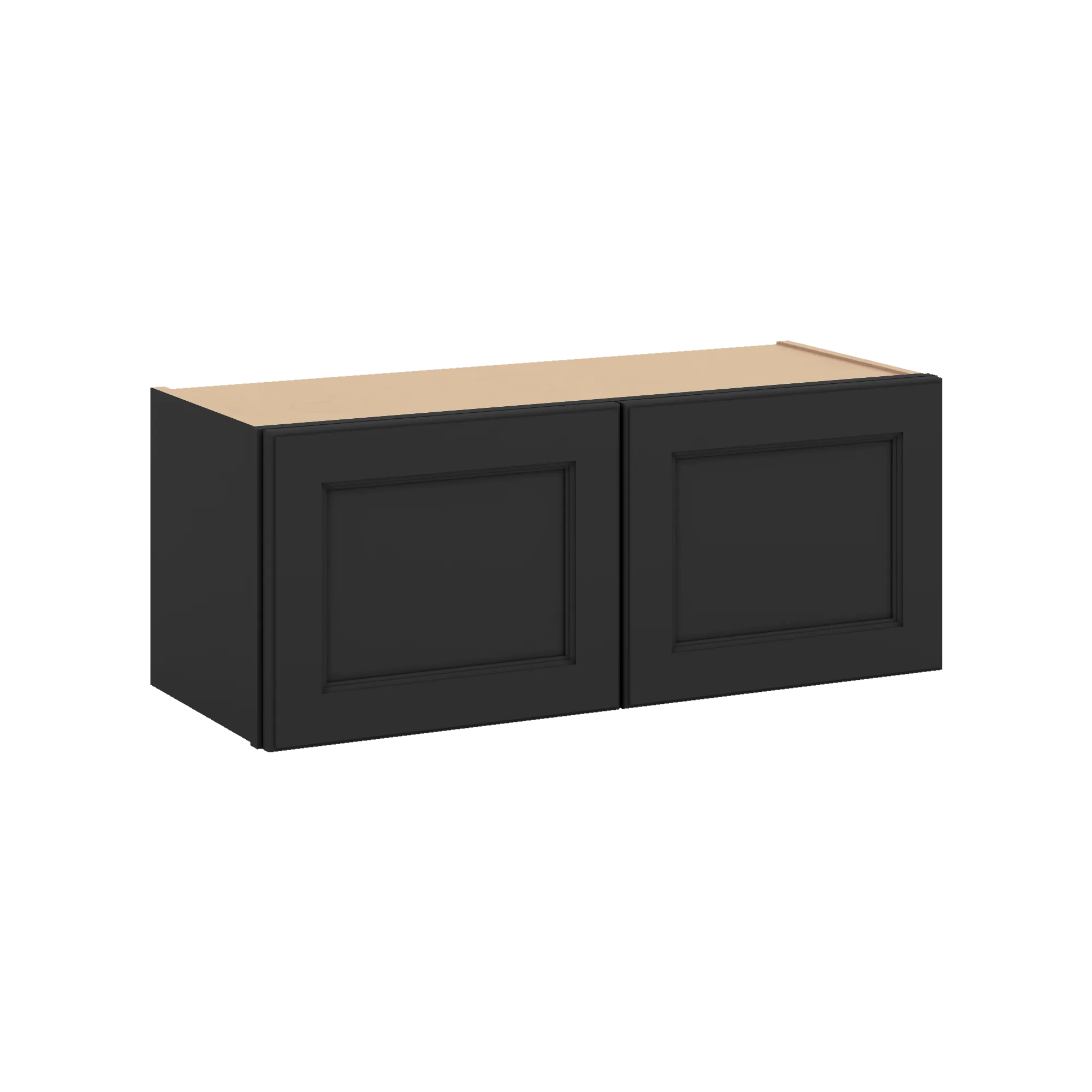 J&K Charcoal E2 Double Door Wall Cabinet - 30" W x 12" H