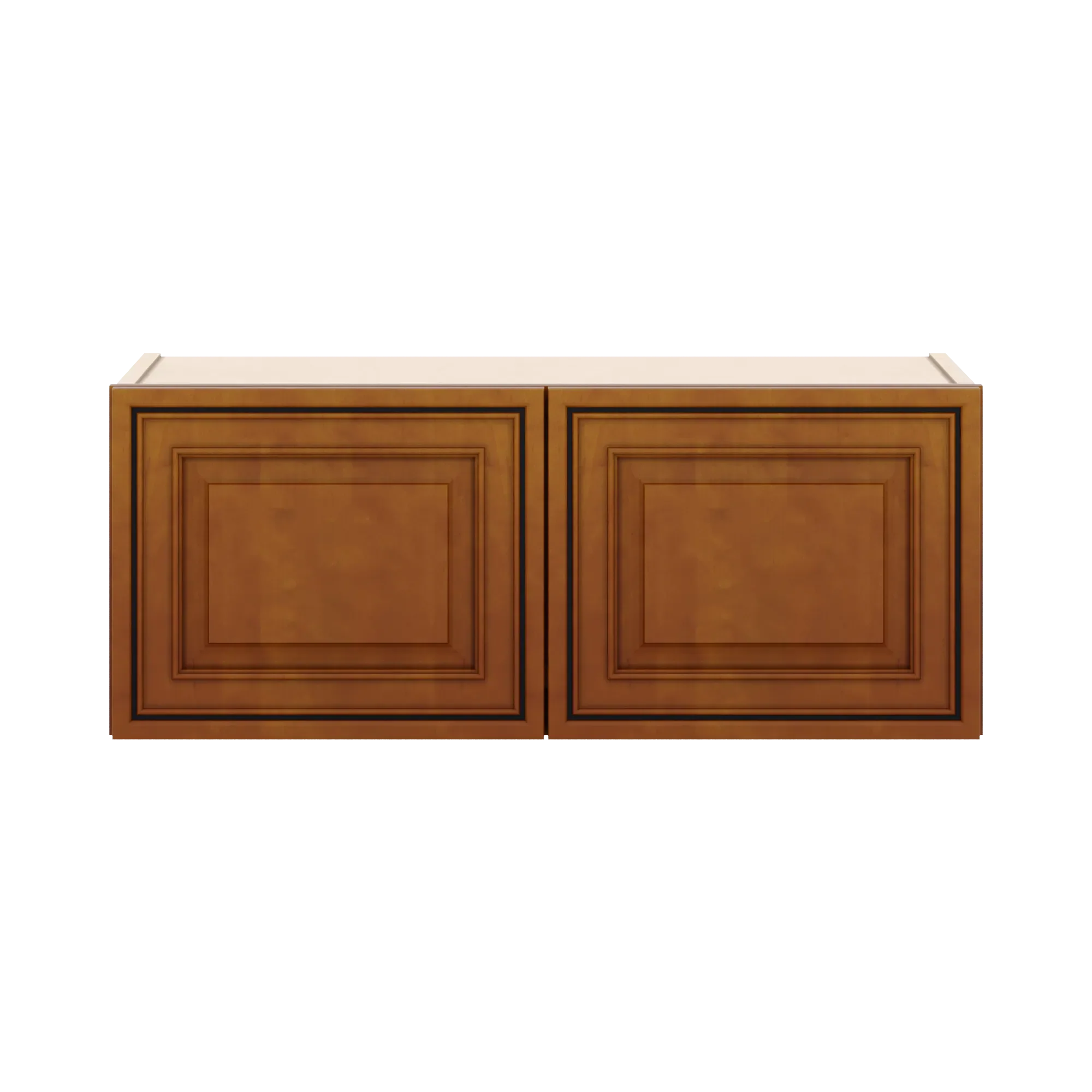 j k mocha glazed k10 double door wall cabinet 30 w x 12 h