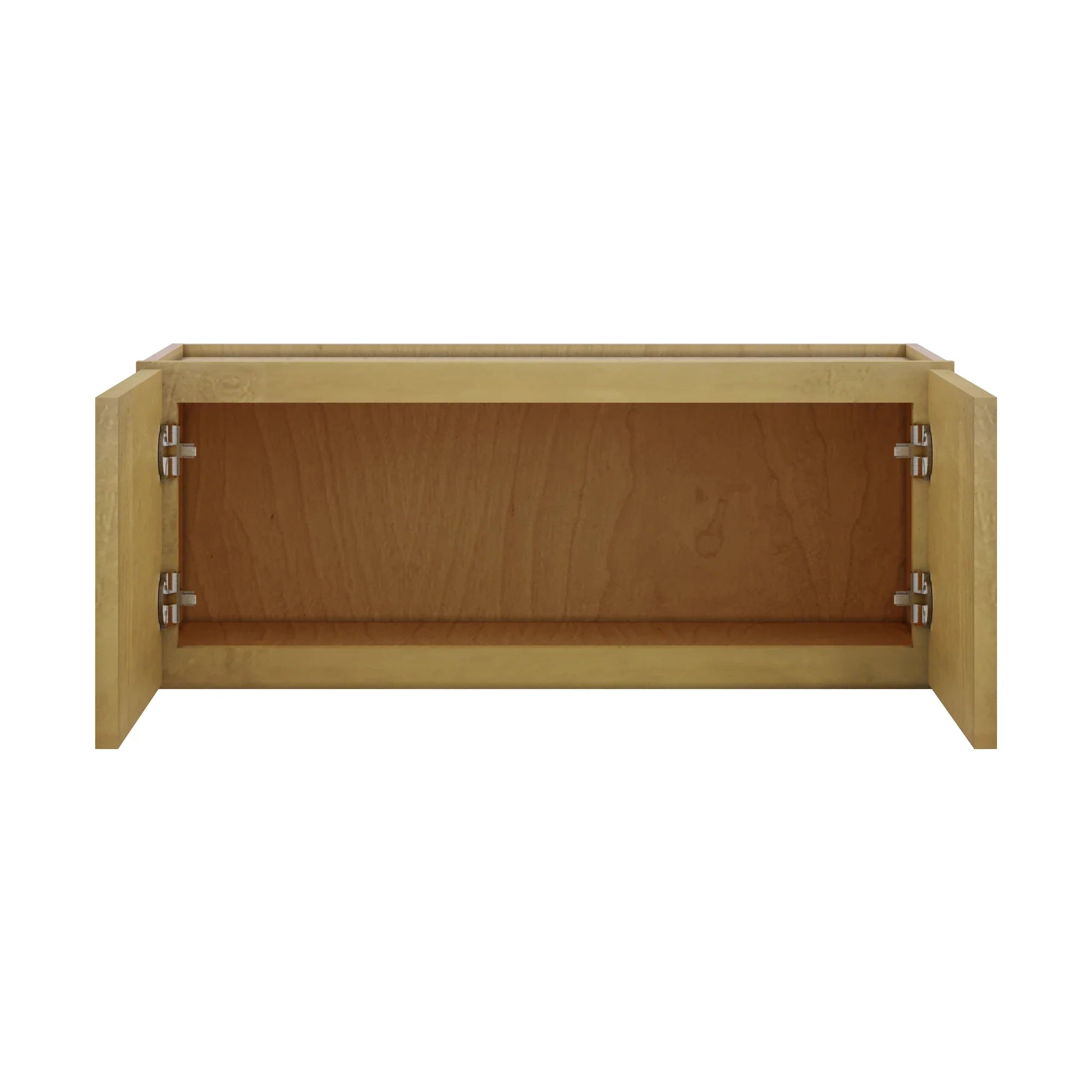 Modernform Cabinet Natural Shaker 30" W X 12" H X 12" D Double Door Wall Cabinet