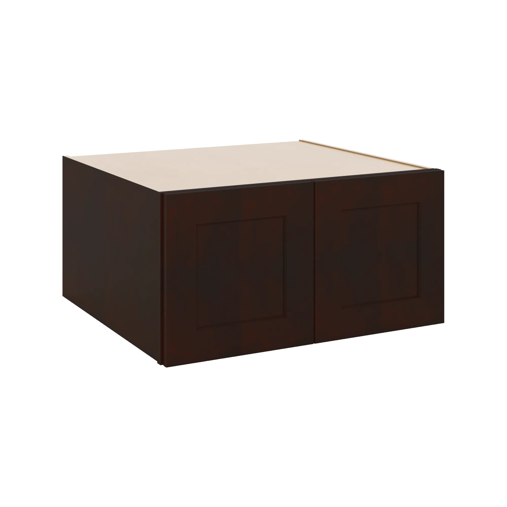 J&K Java Coffee S1 Refrigerator Wall Cabinet - 30" W x 15" H x 27" D
