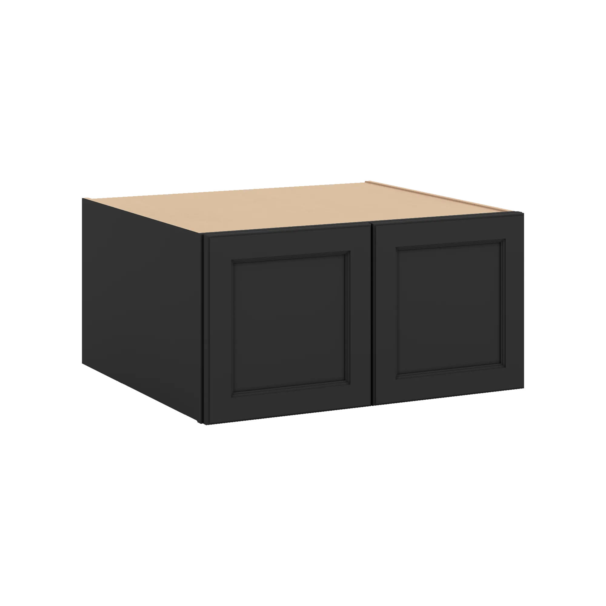 J&K Charcoal E2 Refrigerator Wall Cabinet - 30" W x 15" H x 27" D