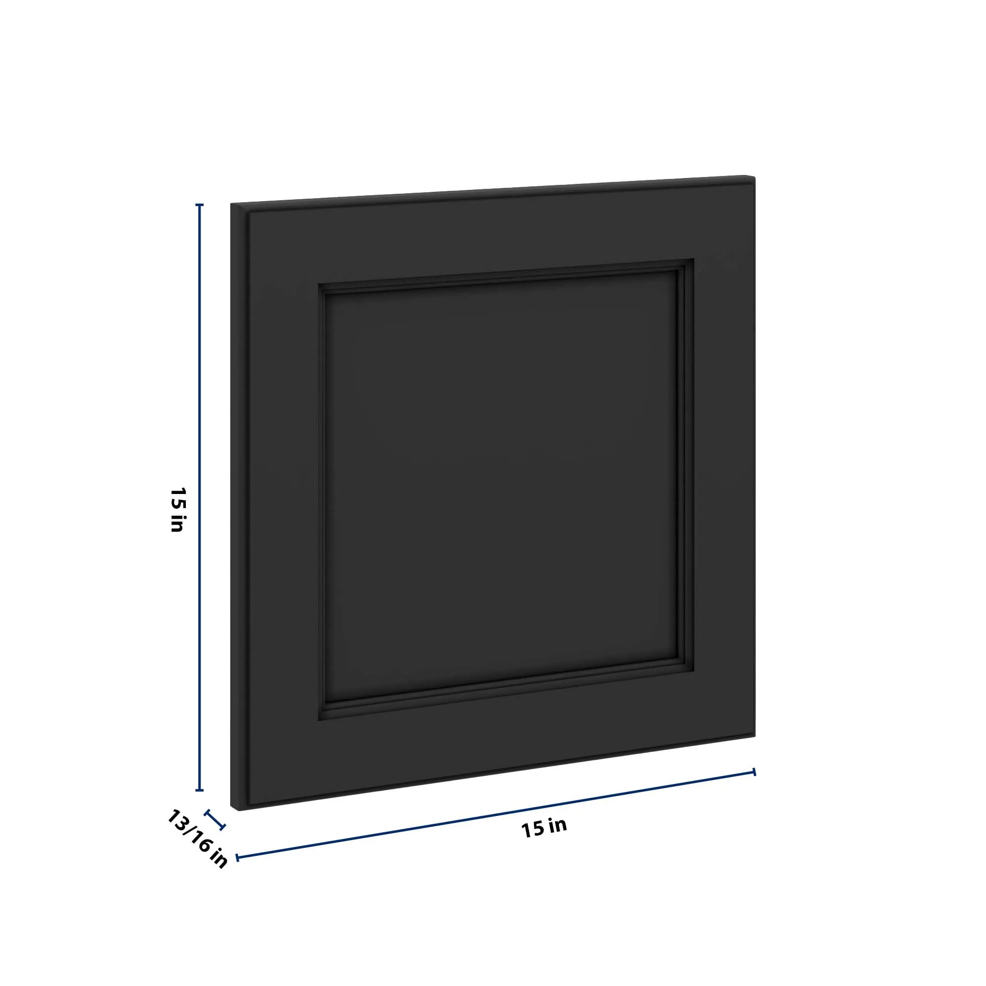 J&K Charcoal E2 Dummy Door Panel 15" W x 15" H