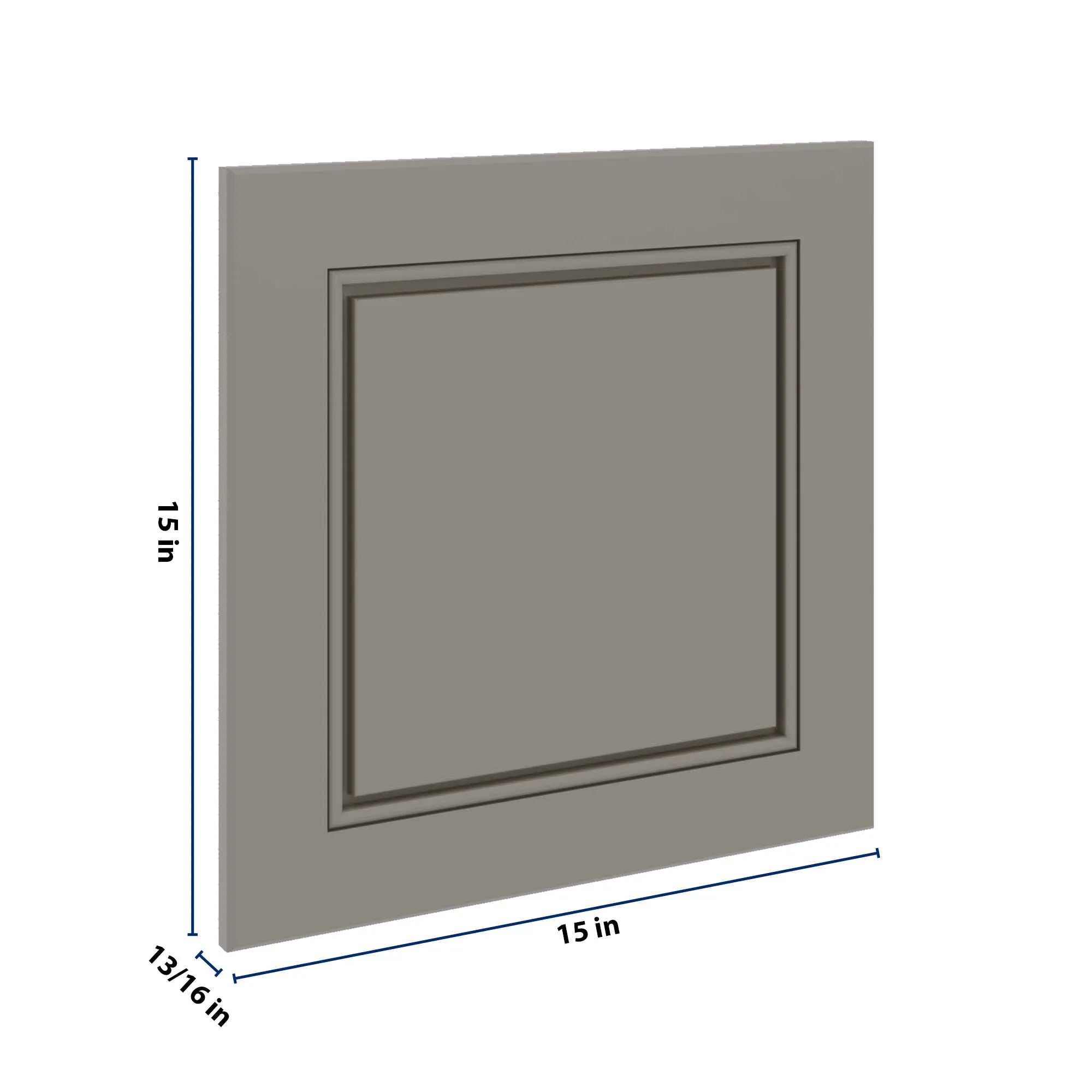 J&K Greige K3 Dummy Door Panel 15" W x 15" H