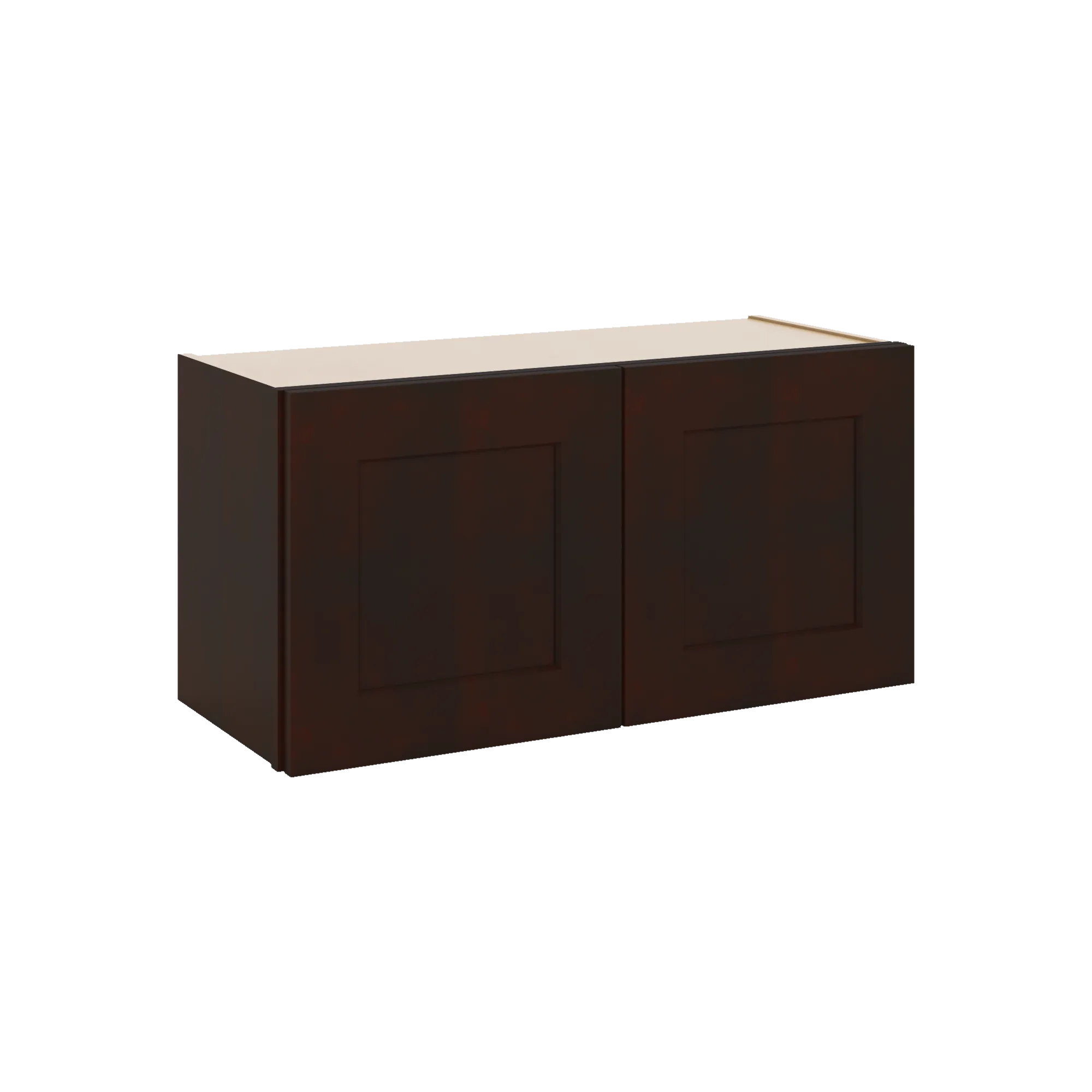 J&K Java Coffee S1 Double Door Wall Cabinet - 30" W x 15" H