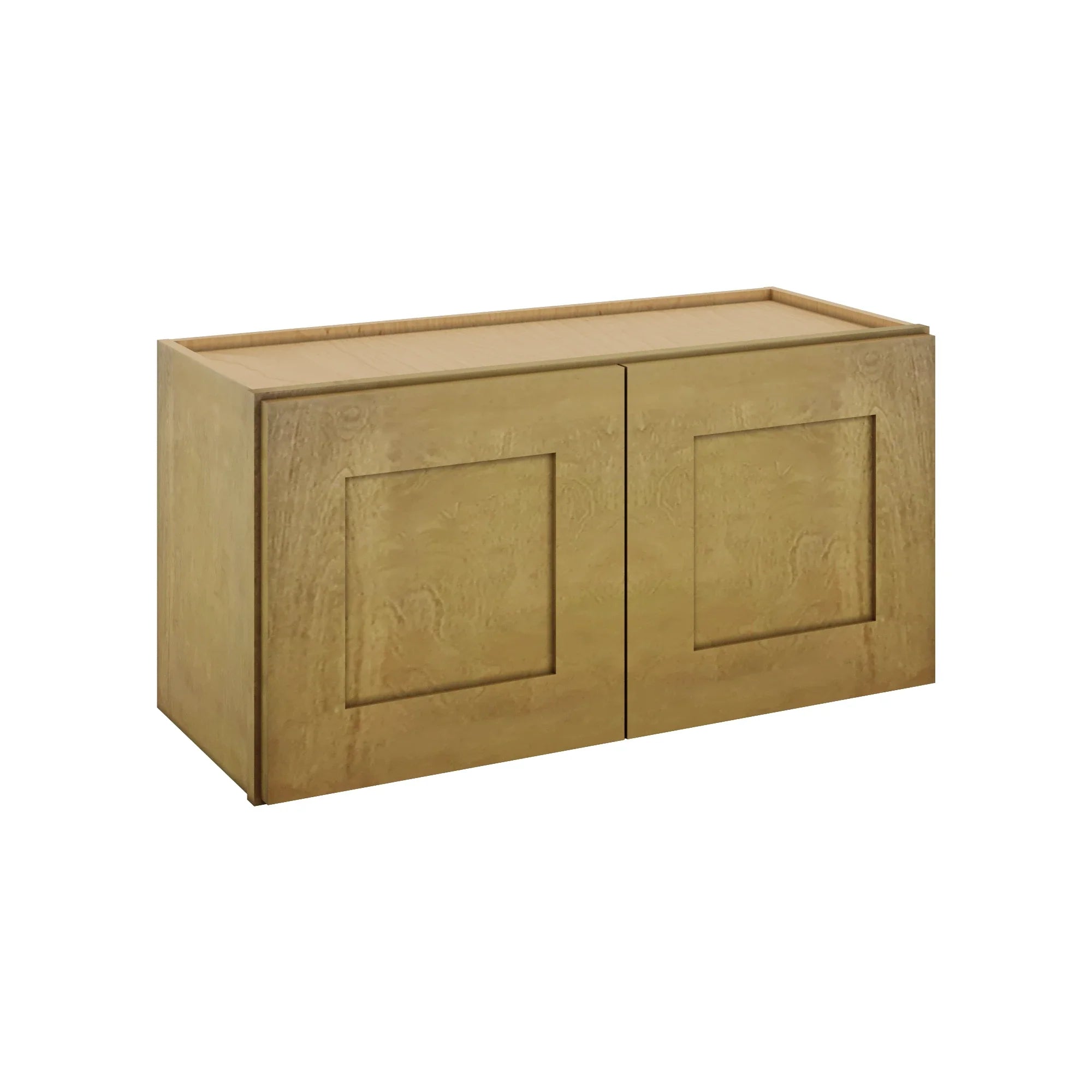 Modernform Cabinet Natural Shaker 30" W X 15" H X 12" D Double Door Wall Cabinet