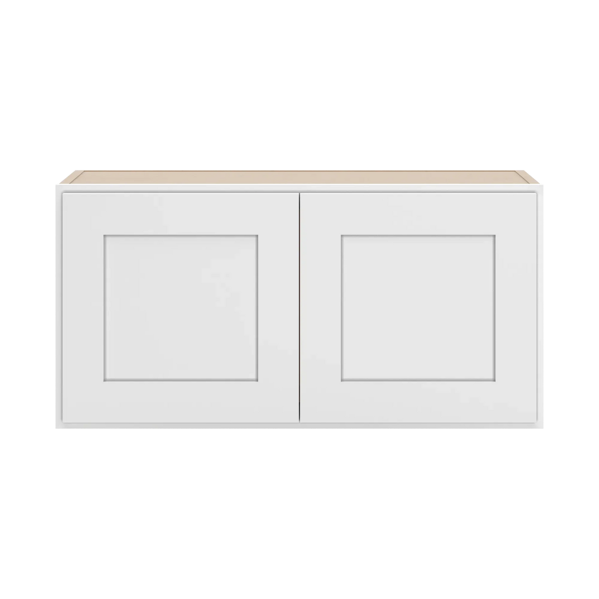 cnc luxor white 30 w x 15 h double door wall cabinet