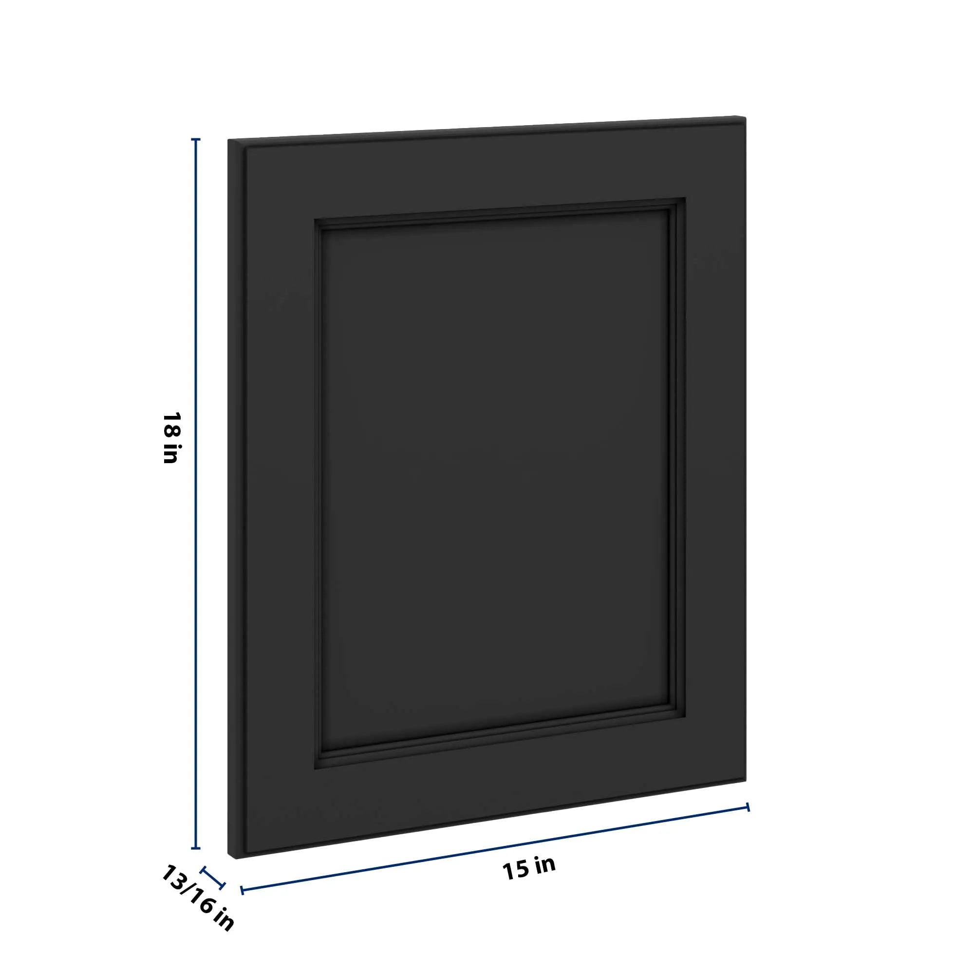 J&K Charcoal E2 Dummy Door Panel 15" W x 18" H