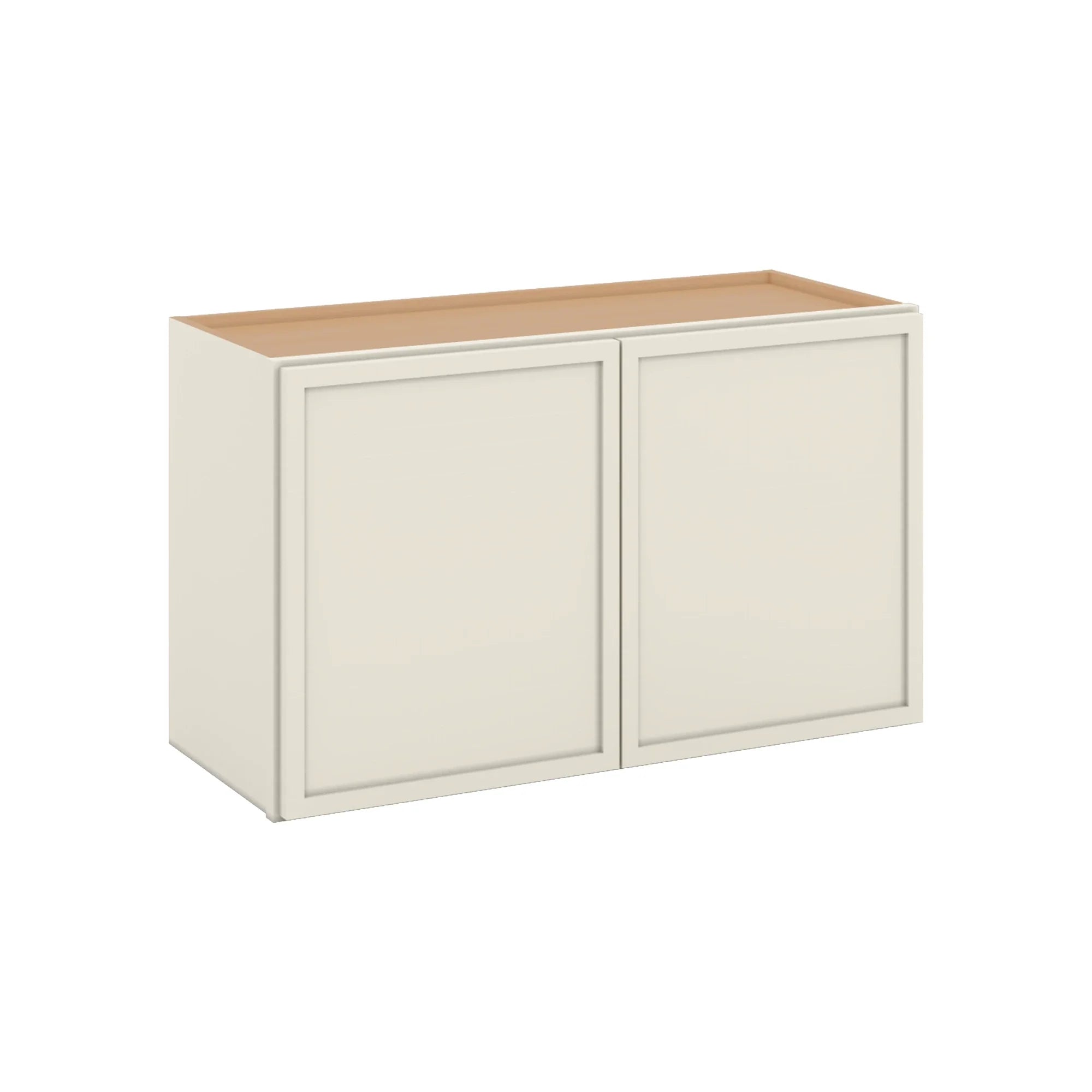 Modernform Cabinet Slim Dove White 30" W X 18" H X 12" D Double Door Wall Cabinet