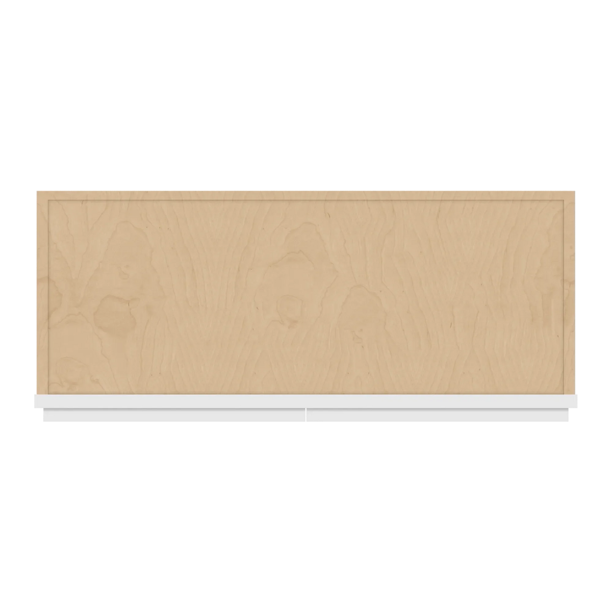 cnc luxor white 30 w x 18 h double door wall cabinet