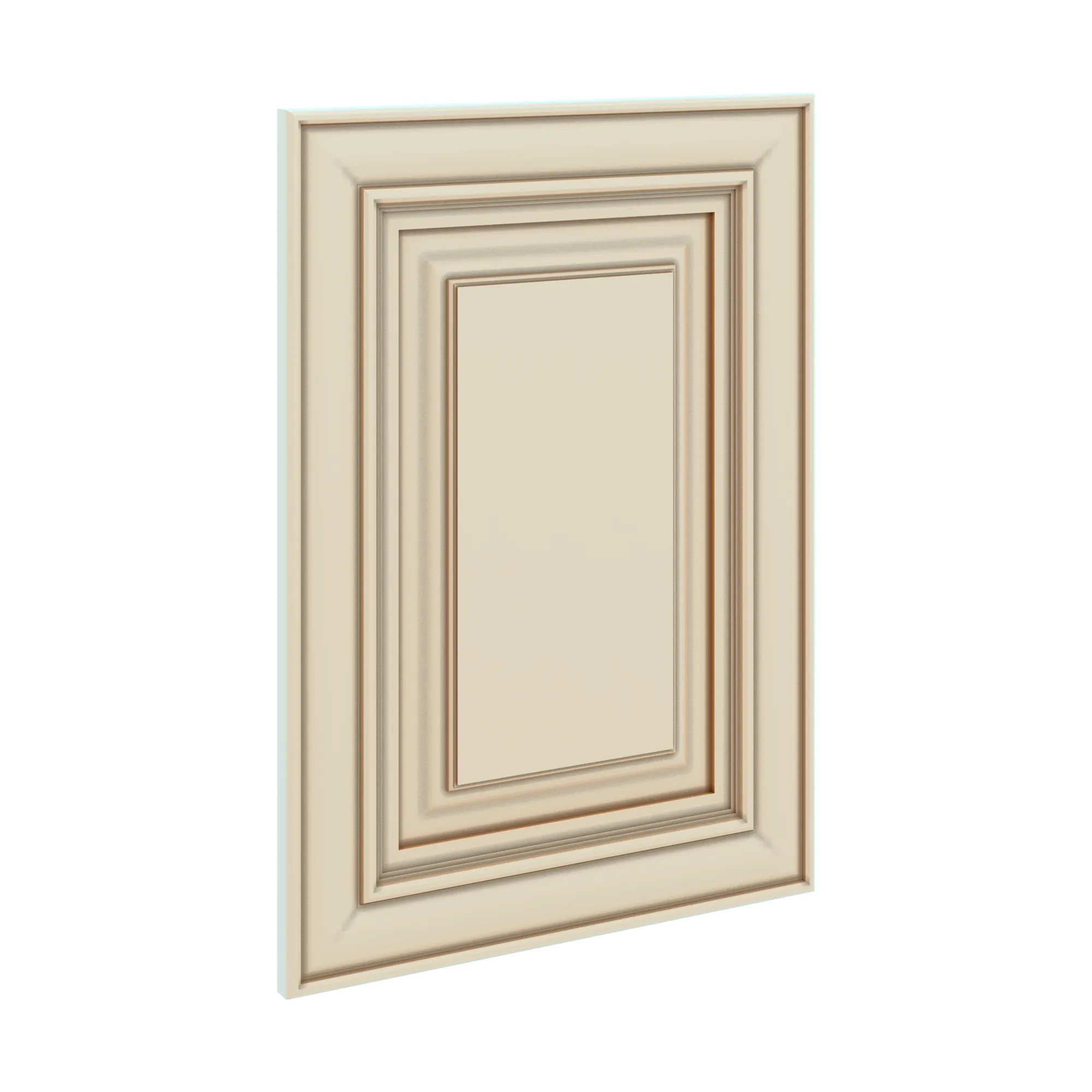 J&K Creme Glazed A7 Dummy Door Panel 15" W x 21" H