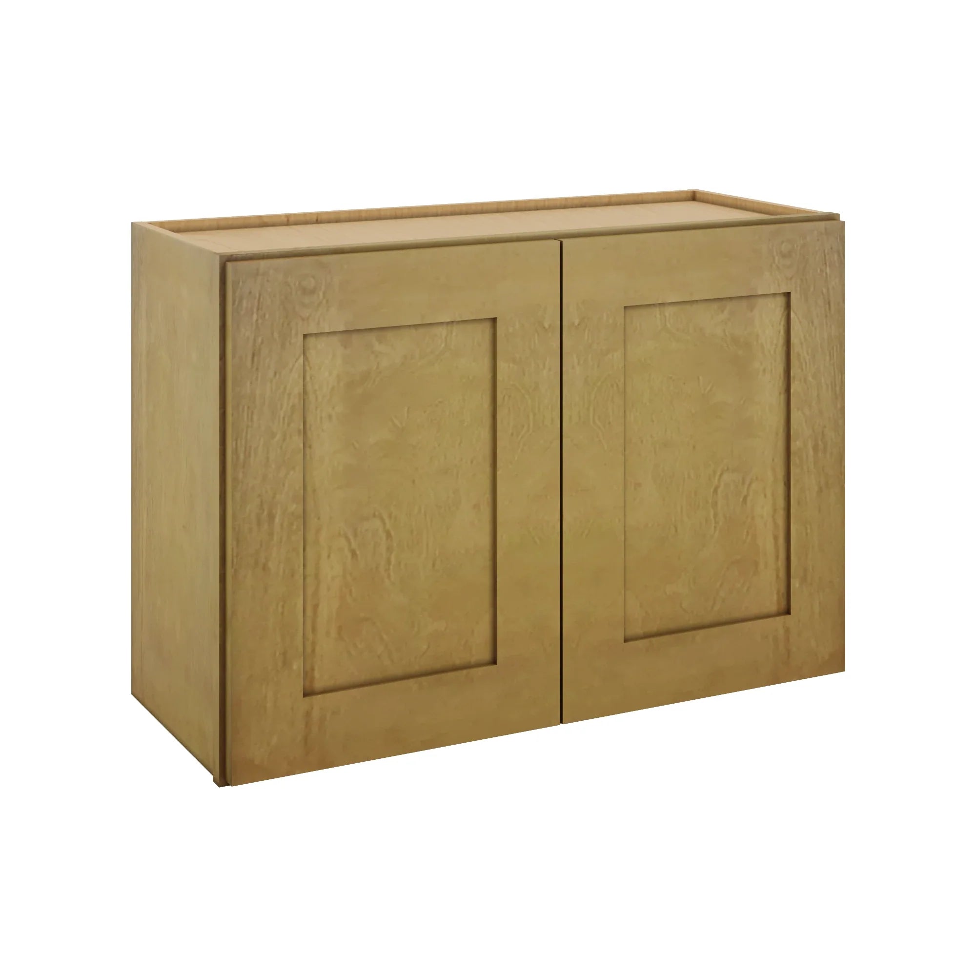 Modernform Cabinet Natural Shaker 30" W X 21" H X 12" D Double Door Wall Cabinet