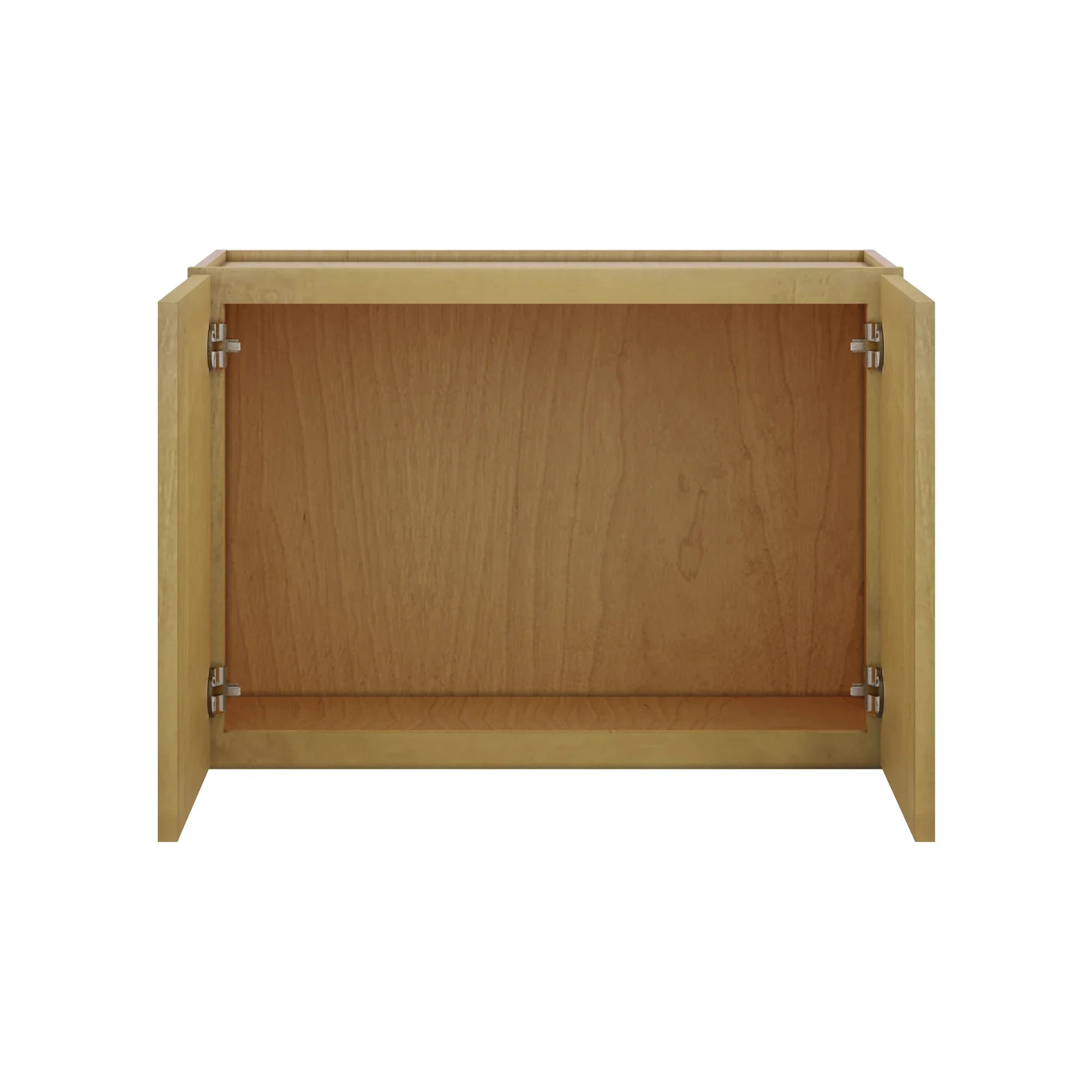 Modernform Cabinet Natural Shaker 30" W X 21" H X 12" D Double Door Wall Cabinet