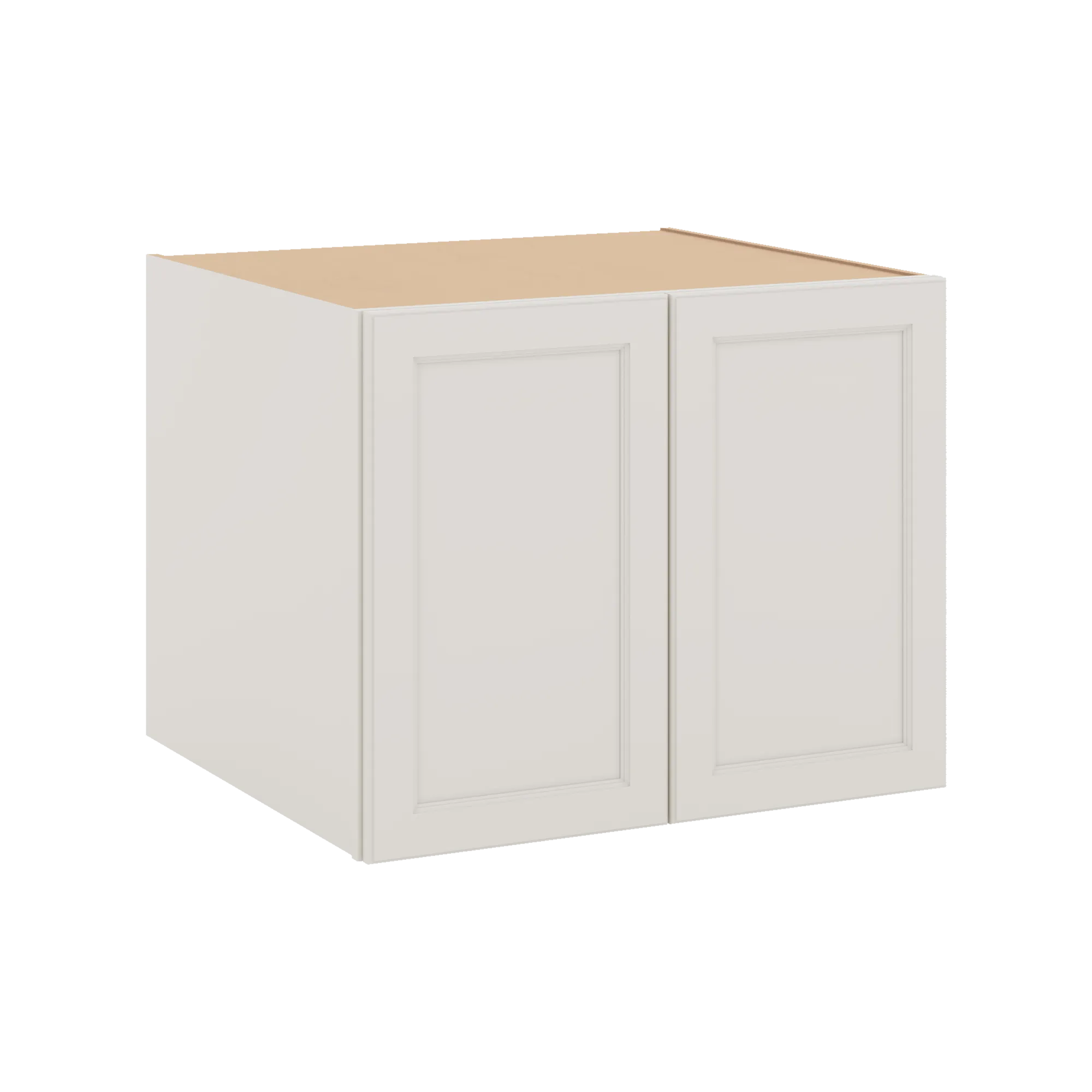 J&K Dove E1 Refrigerator Wall Cabinet - 30" W x 24" H x 27" D