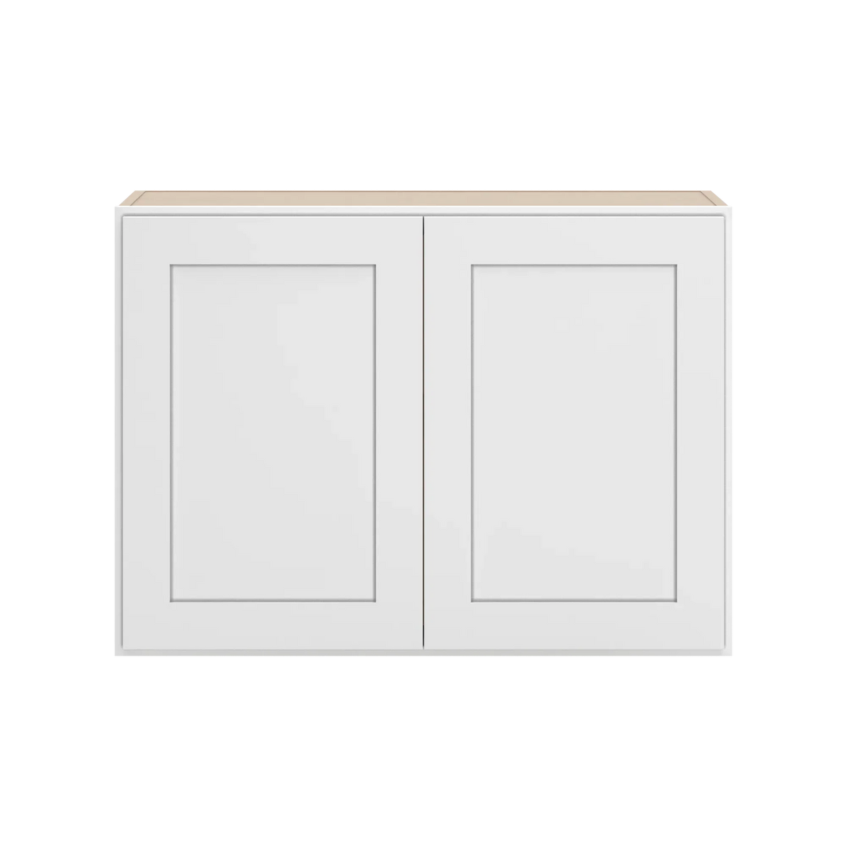 cnc luxor white 30 w x 24 h double door wall cabinet