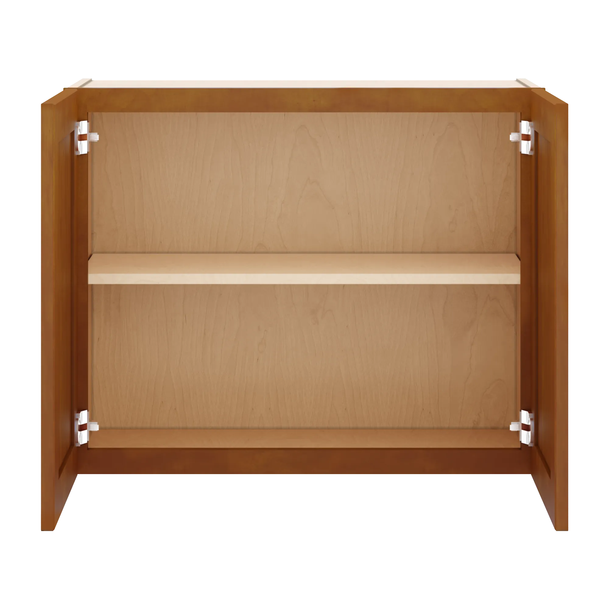 j k mocha glazed k10 double door wall cabinet 30 w x 24 h