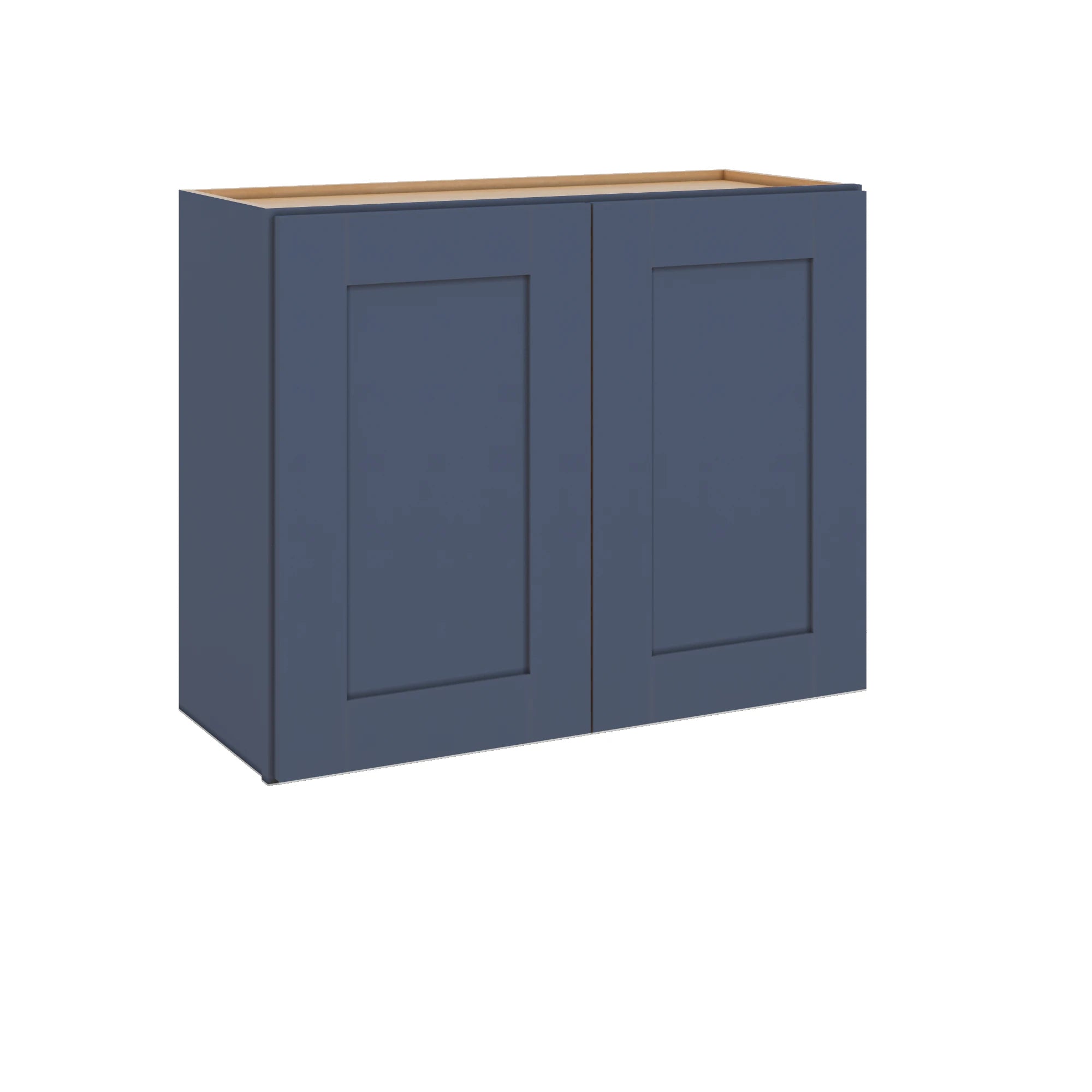 Modernform Cabinet Signature Blue 30" W X 24" H X 12" D Double Door Wall Cabinet