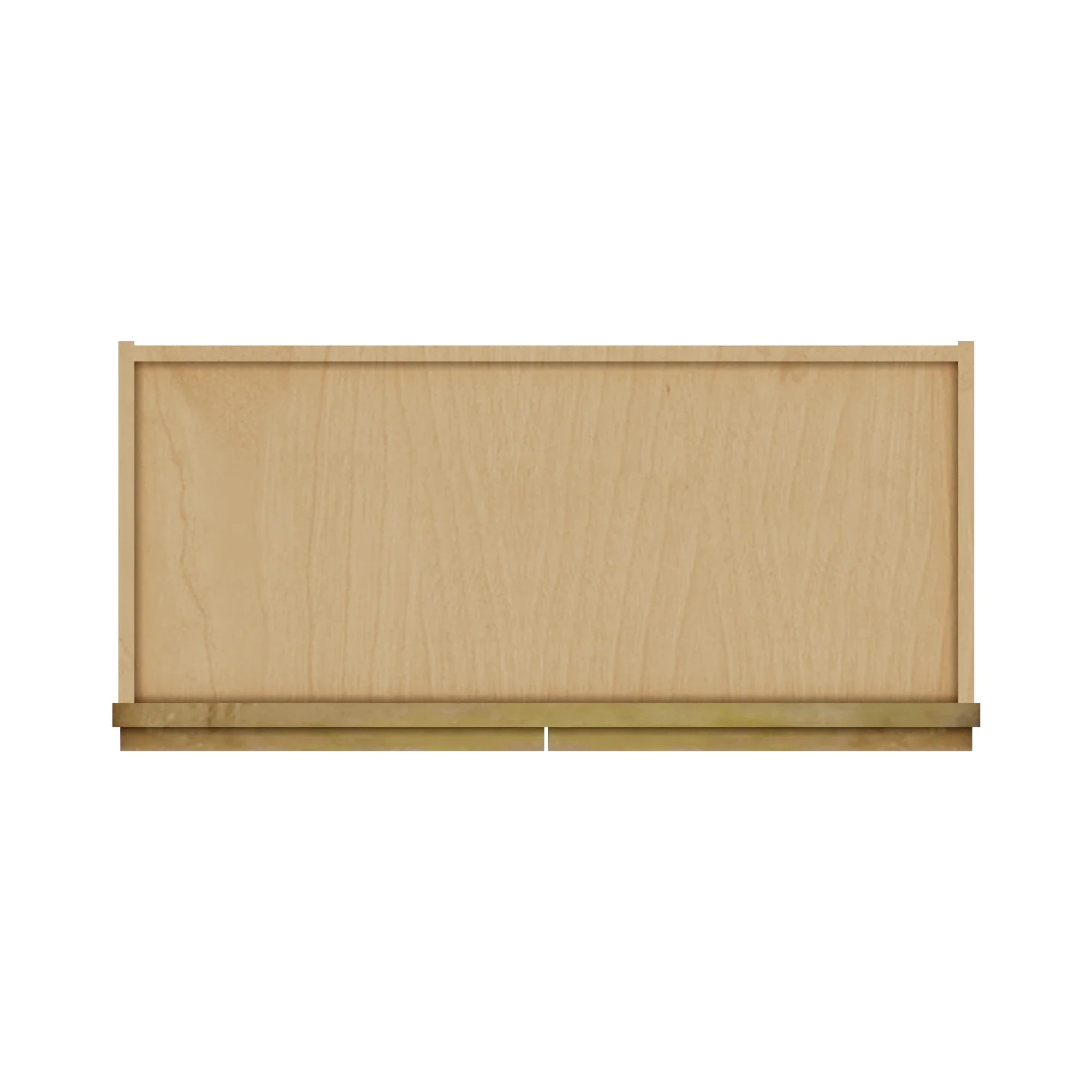 Modernform Cabinet Natural Shaker 30" W X 30" H X 12" D Double Glass Door Wall Cabinet