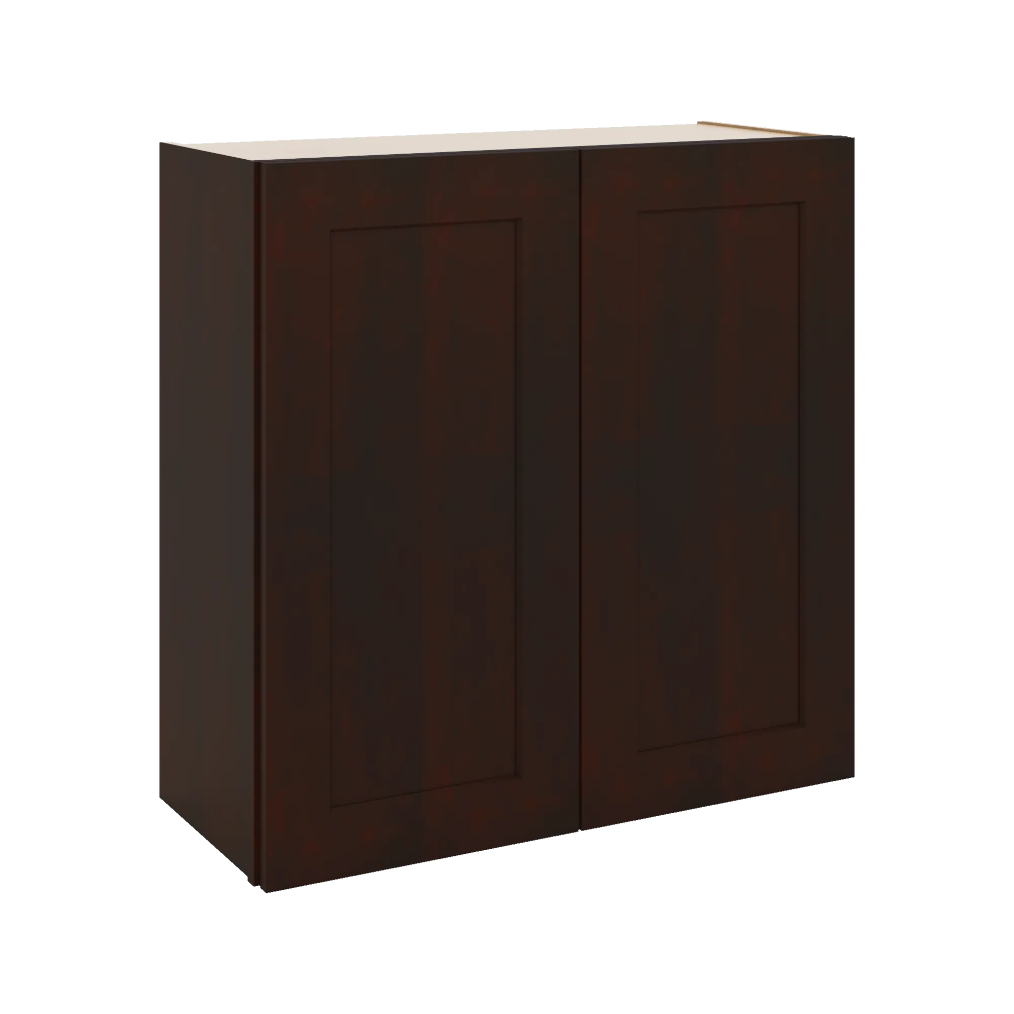 J&K Java Coffee S1 Double Door Wall Cabinet - 30" W x 30" H