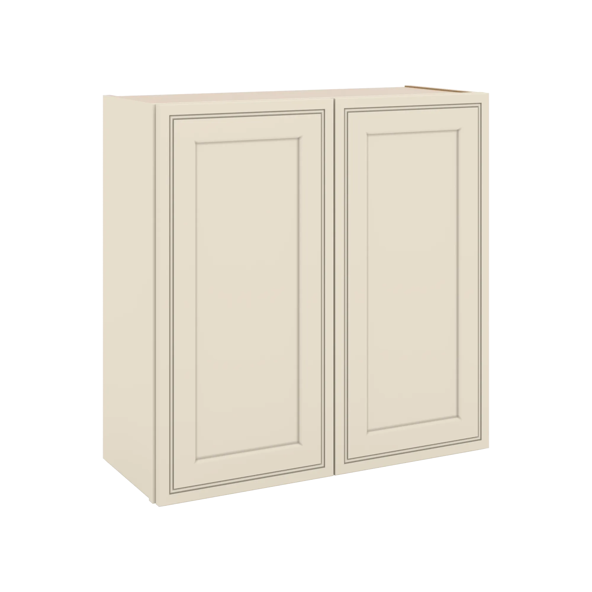 J&K Pearl Glazed H9 Double Door Wall Cabinet - 30" W x 30" H