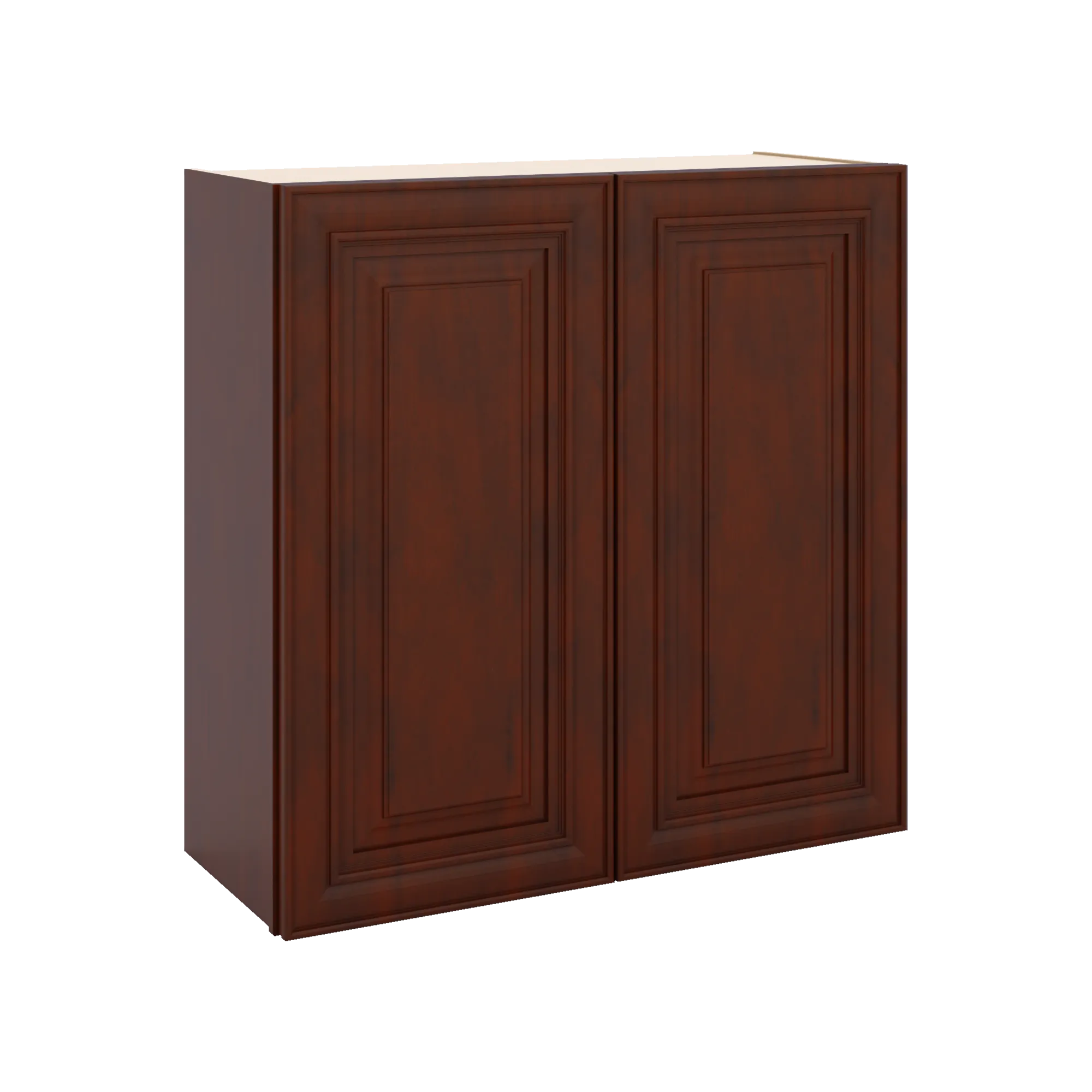 J&K Mahogany J5 Double Door Wall Cabinet - 30" W x 30" H