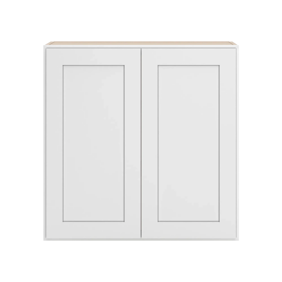 cnc luxor white 30 w x 30 h double door wall cabinet