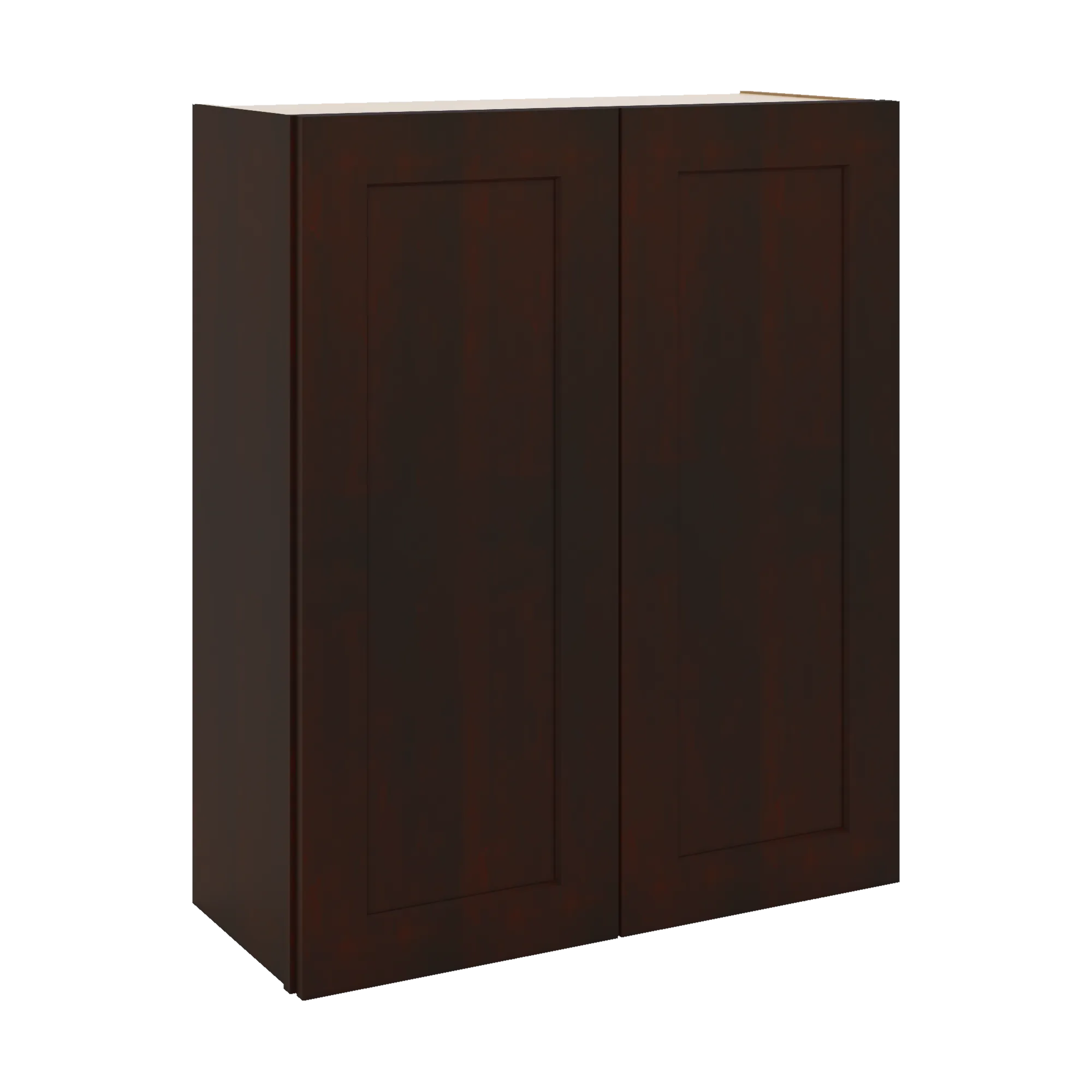 J&K Java Coffee S1 Double Door Wall Cabinet - 30" W x 36" H