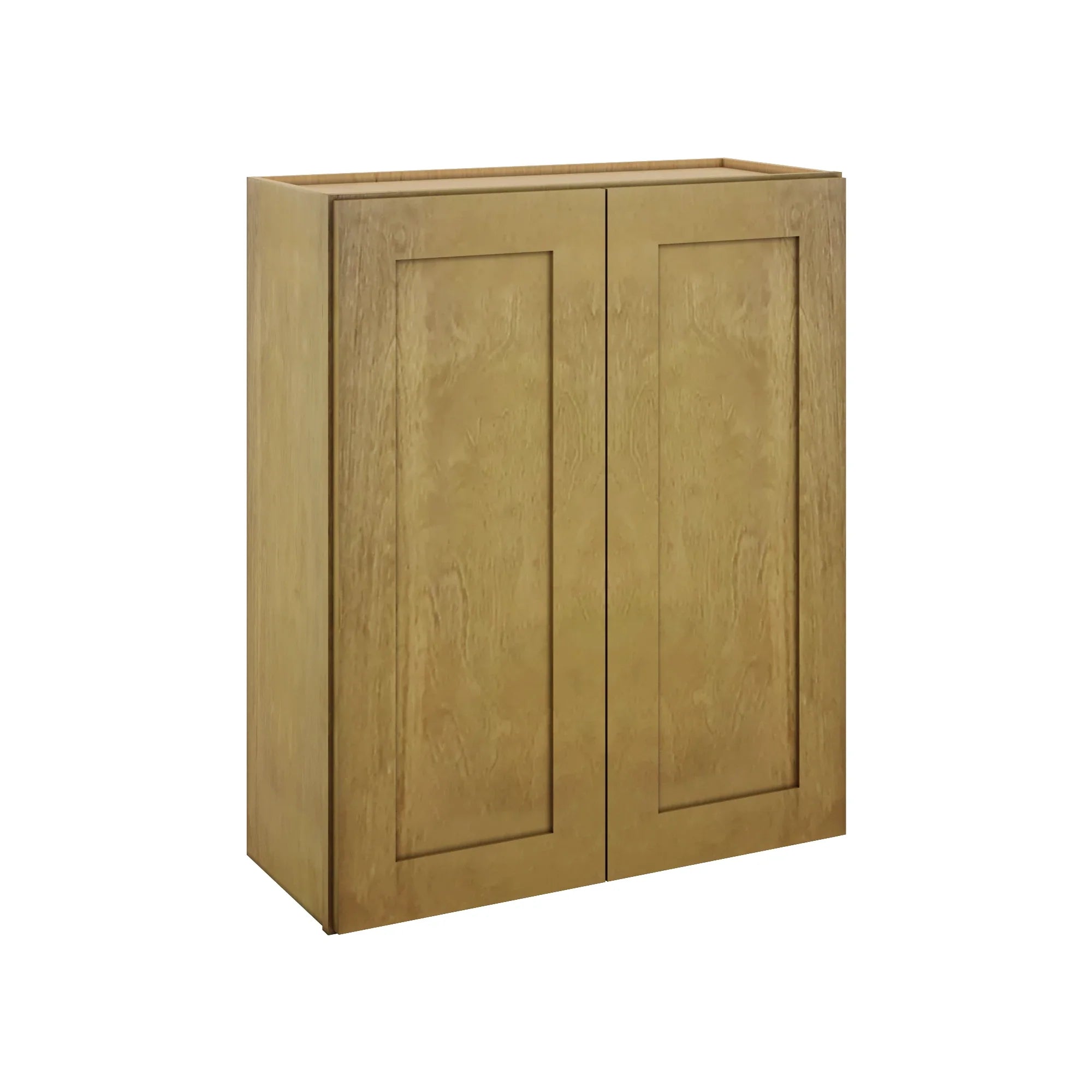 Modernform Cabinet Natural Shaker 30" W X 36" H X 12" D Double Door Wall Cabinet