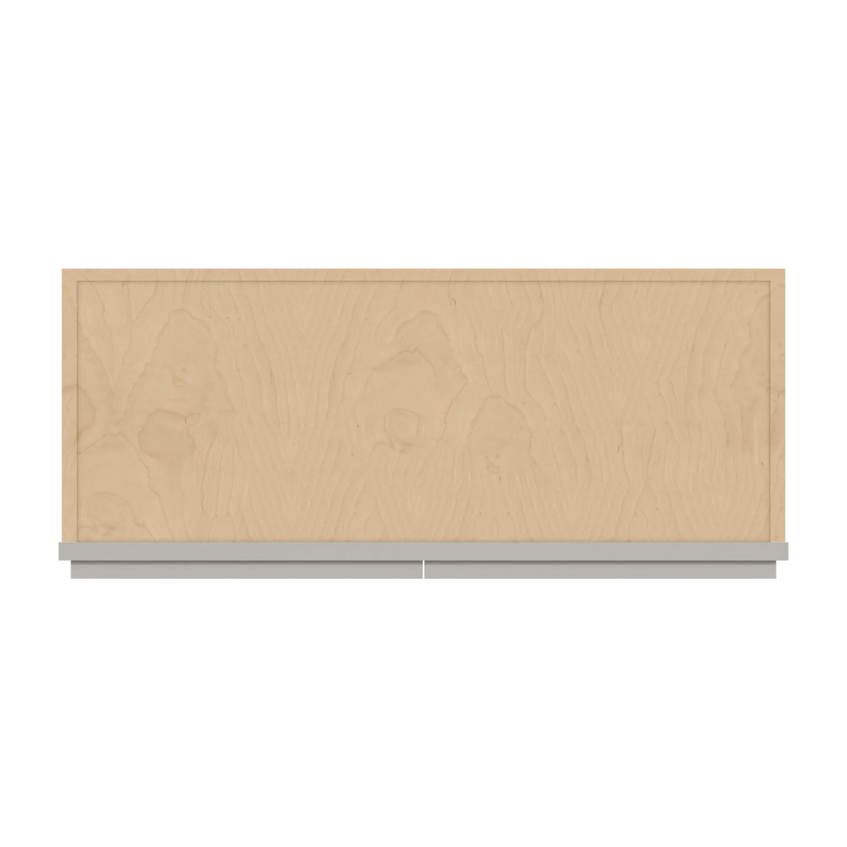 cnc luxor 5 piece misty grey 30 w x 36 h double door wall cabinet