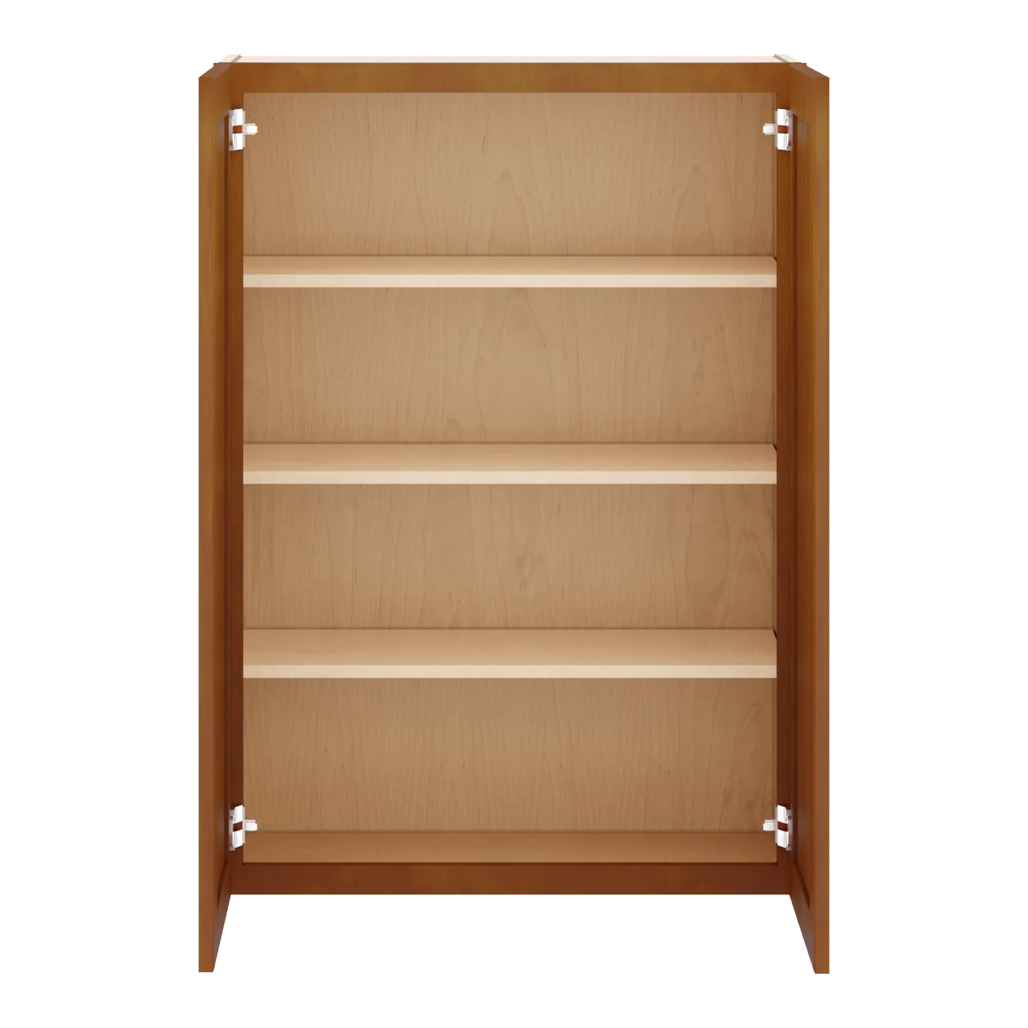 j k mocha glazed k10 double door wall cabinet 30 w x 42 h