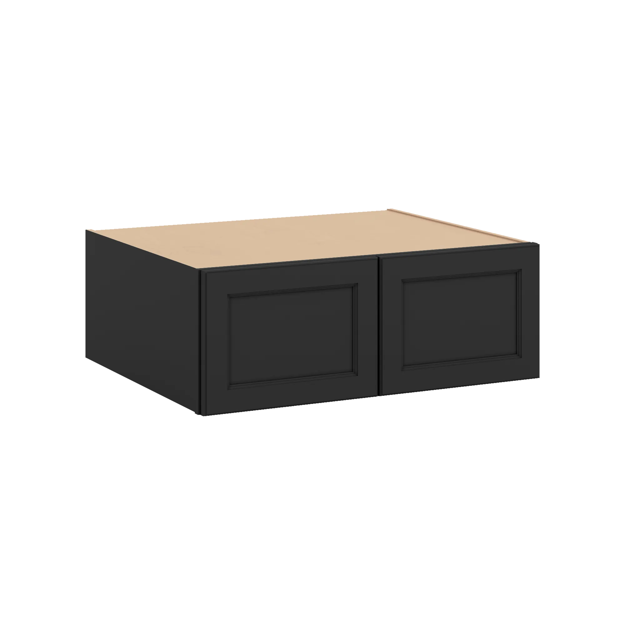 J&K Charcoal E2 Refrigerator Wall Cabinet - 33" W x 12" H x 27" D