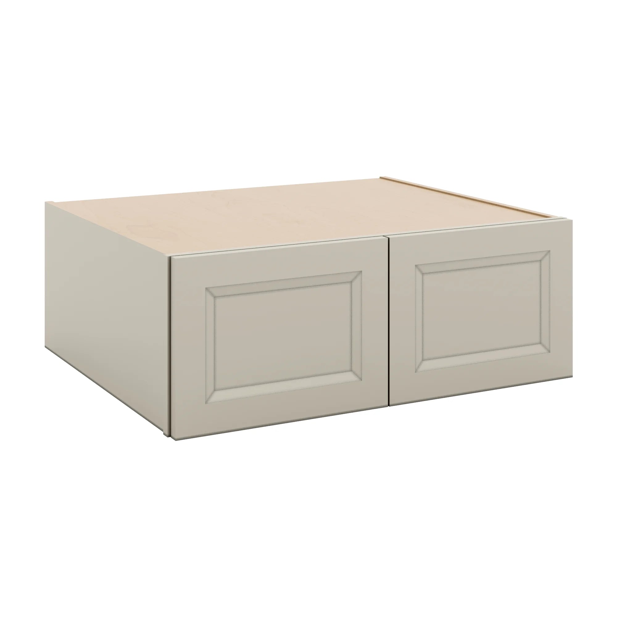 J&K Pebble B6 Refrigerator Wall Cabinet - 33" W x 12" H x 27" D